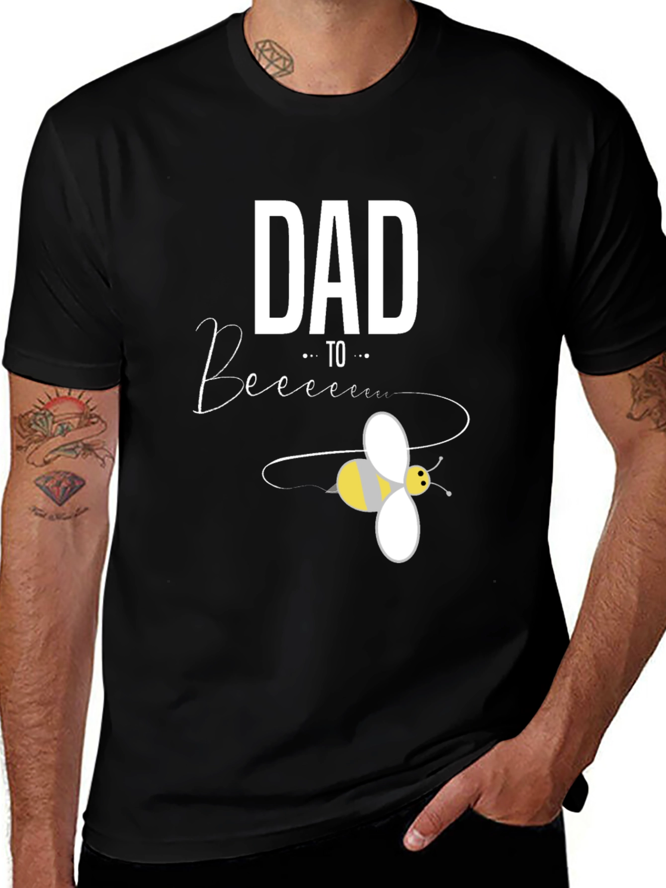 Variant 14 of Dad To Bee T-Shirt - Cute New Parent Gift