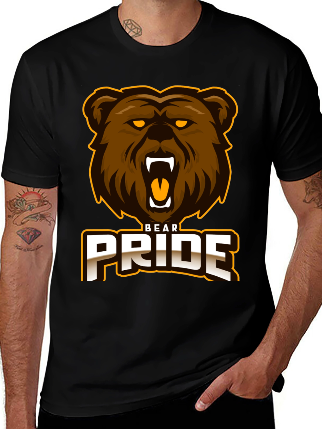 Variant 14 of Bear Pride Graphic Tee