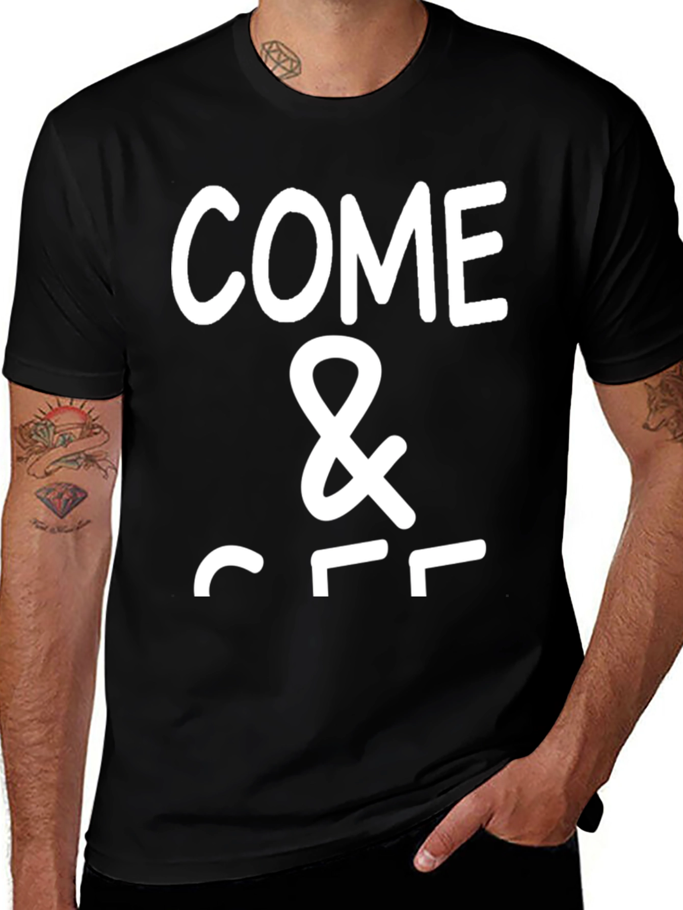 Variant 15 of Come & Chill Men's Graphic Tee