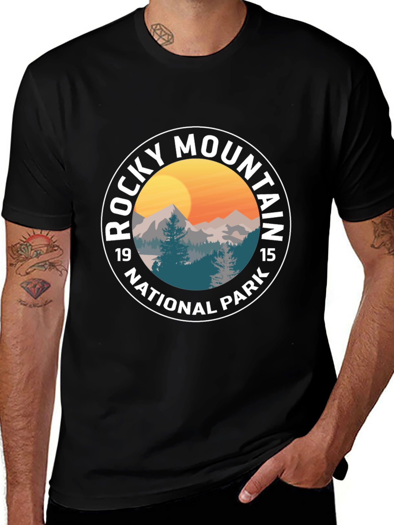Variant 18 of Rocky Mountain National Park T-Shirt