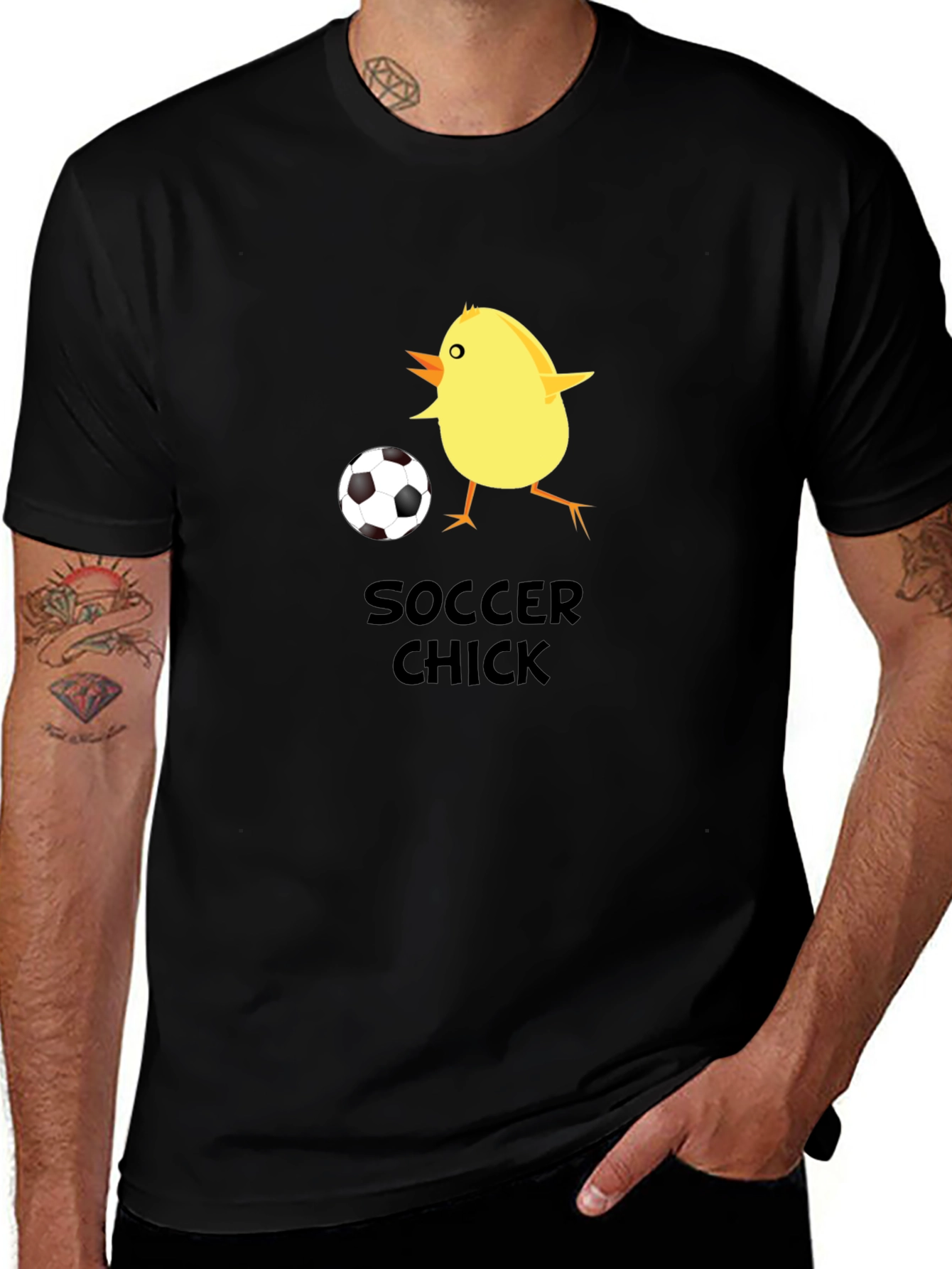 Variant 13 of Soccer Chick Graphic Tee