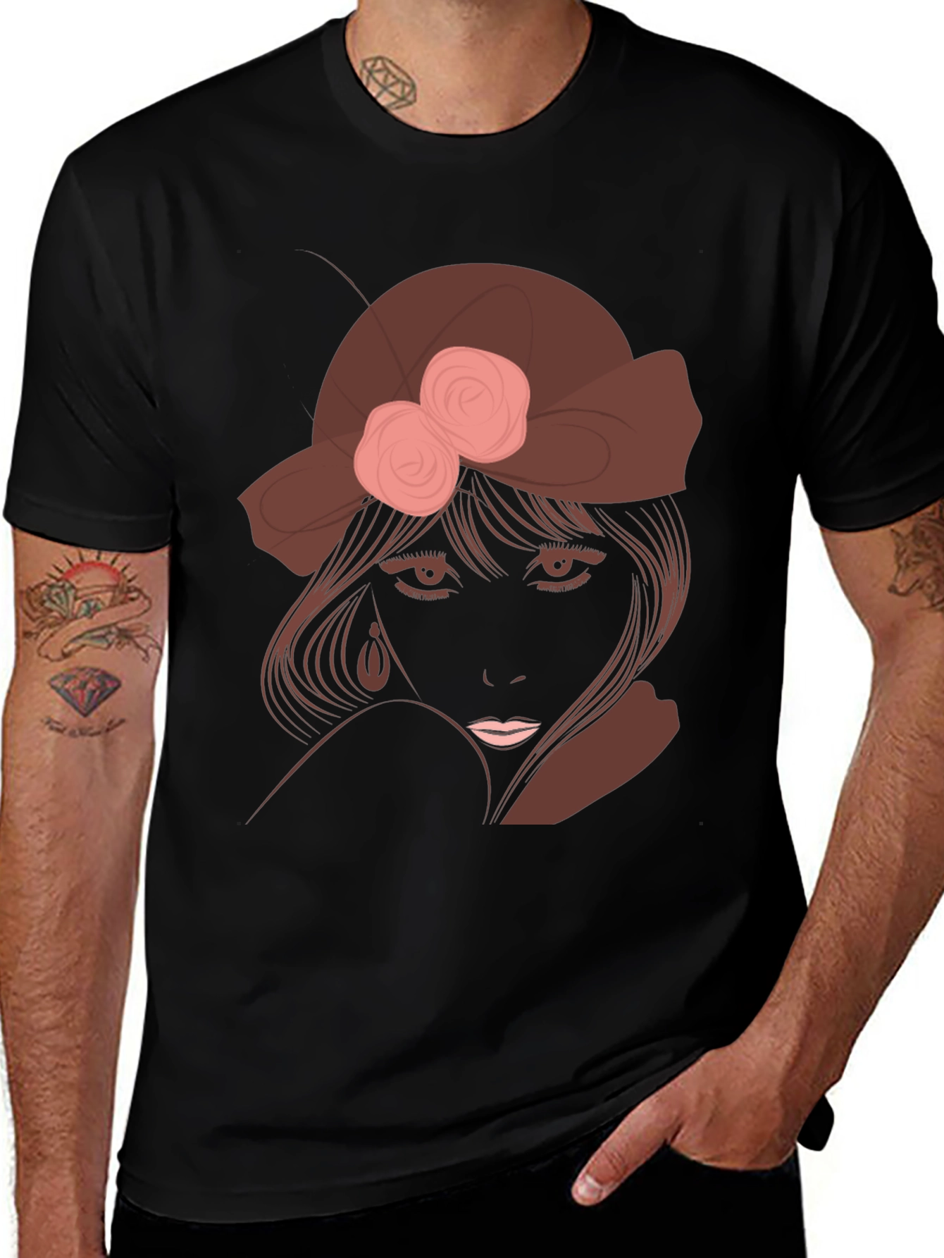 Variant 18 of Vintage Style Woman T-Shirt