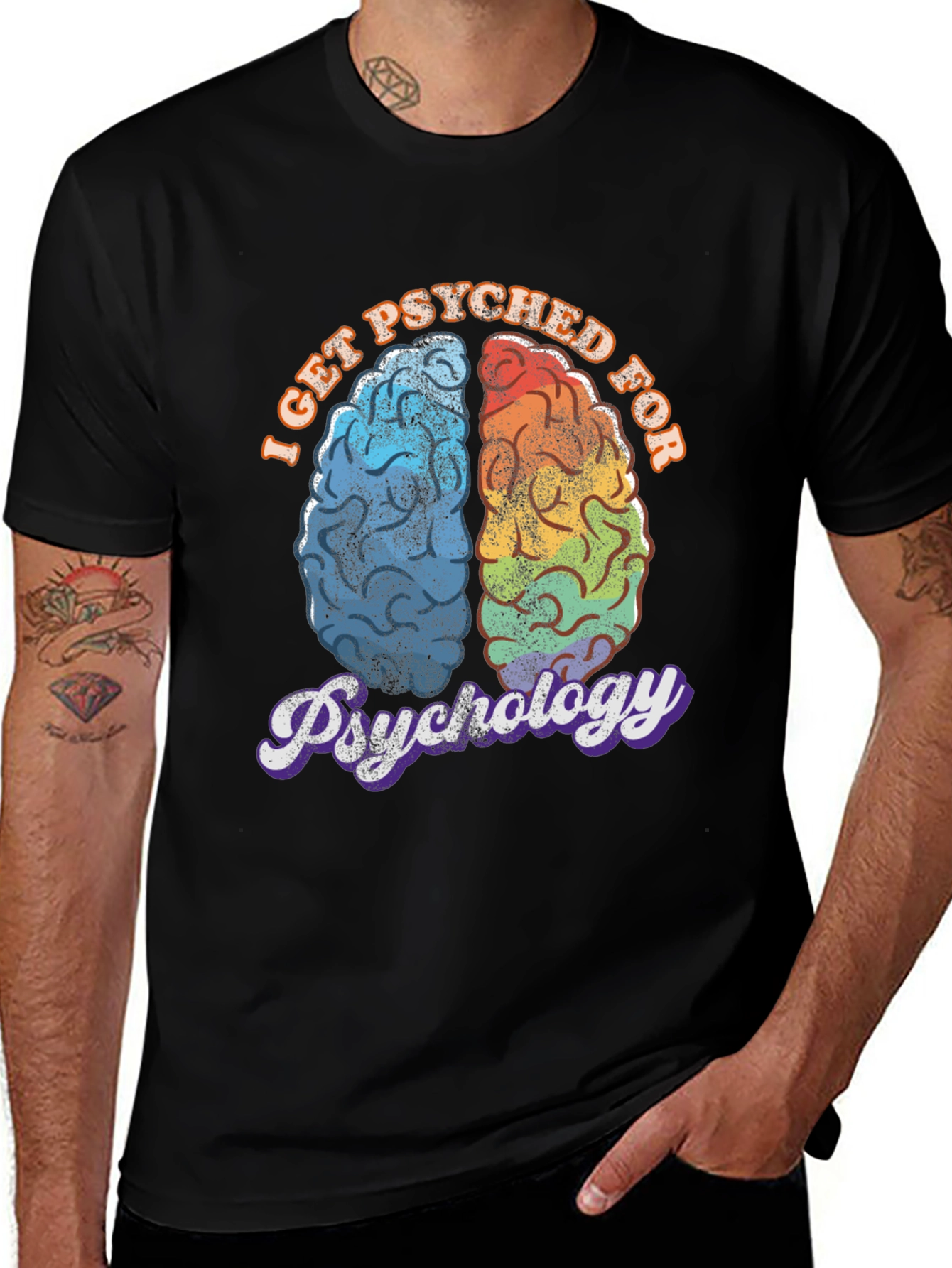 Variant 30 of I Get Psyched for Psychology T-Shirt