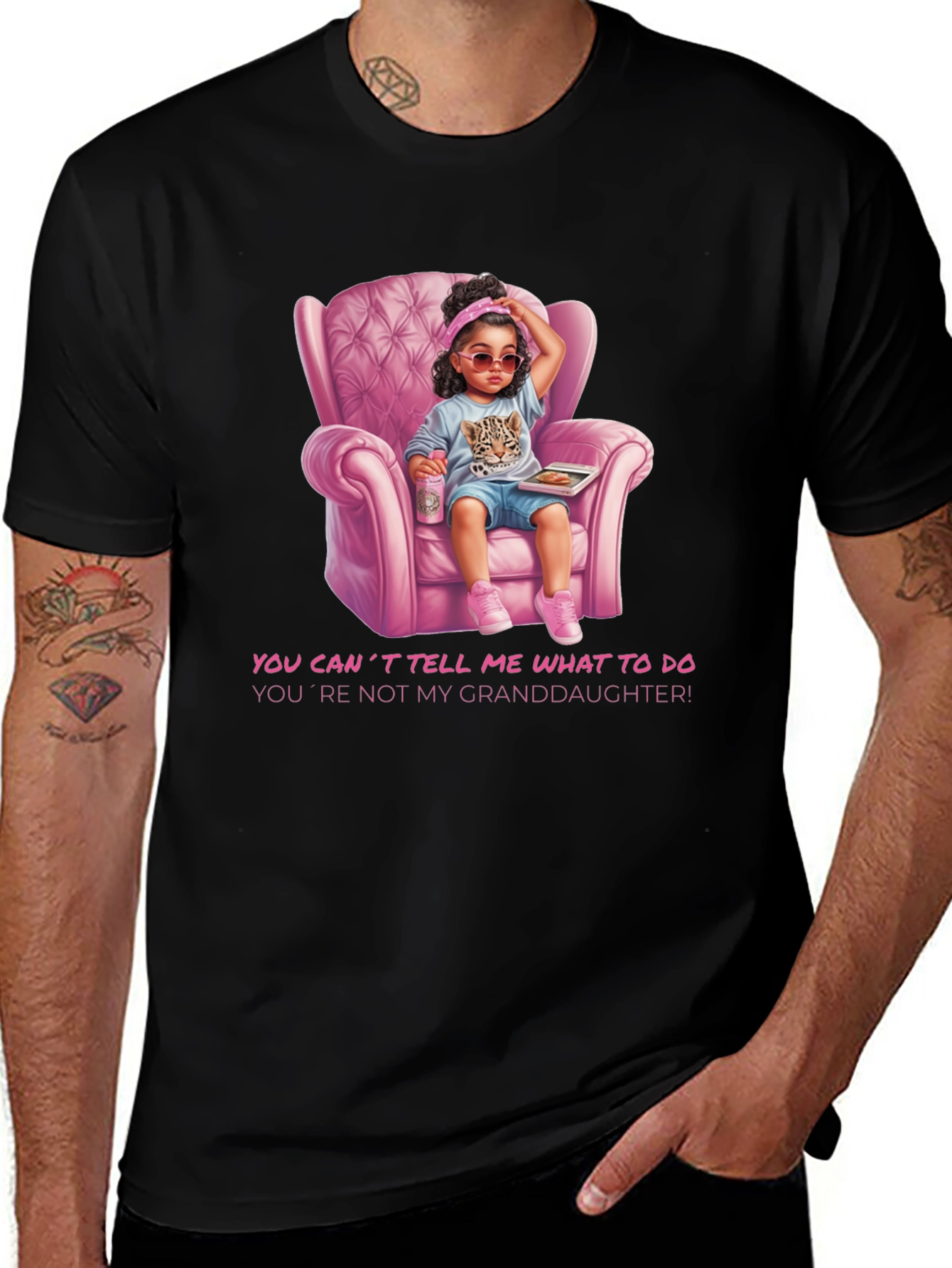 Variant 11 of Granddaughter Style Graphic Tee