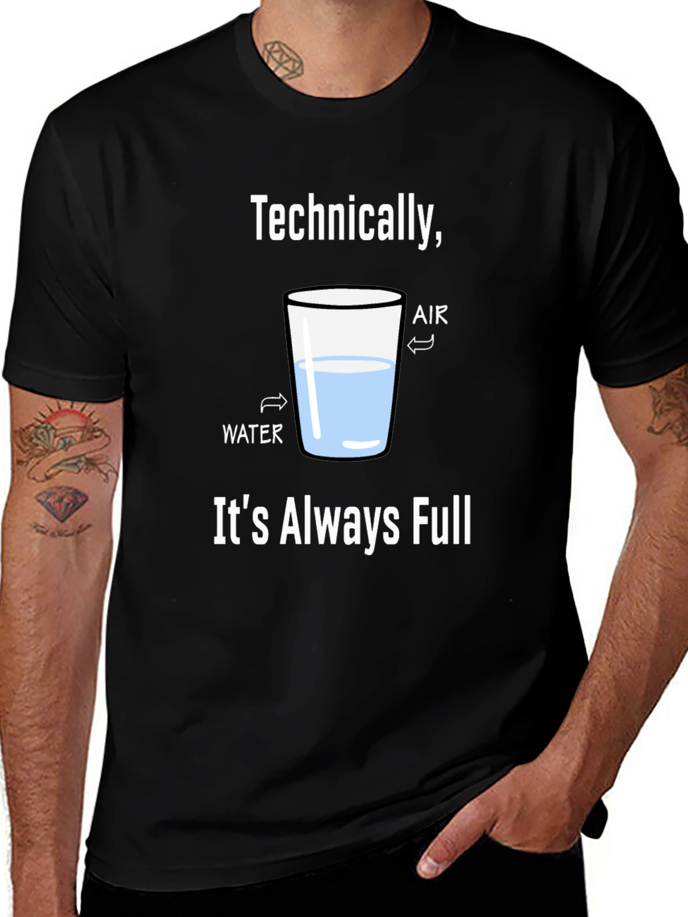 Variant 3 of Always Full Funny Science T-Shirt