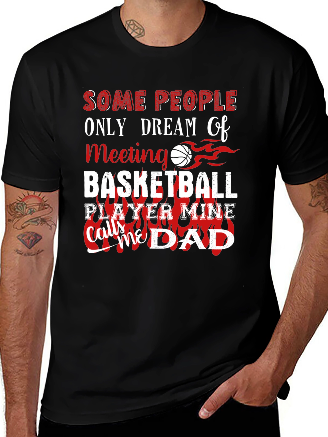 Variant 26 of Basketball Dad T-Shirt
