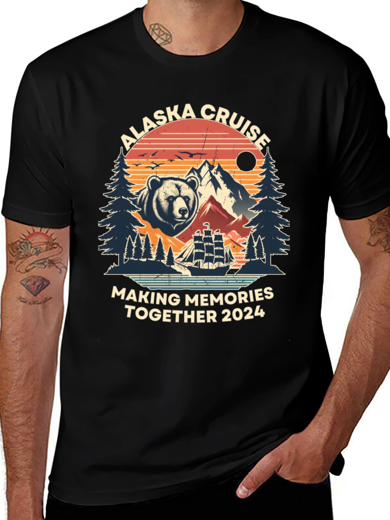Alaska Cruise 2024 Souvenir T-Shirt