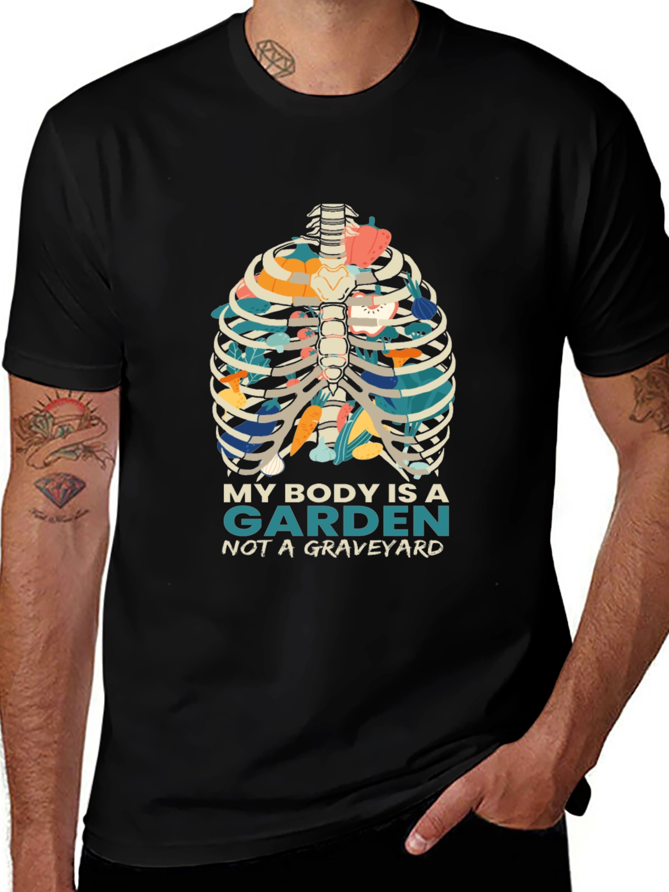 Variant 20 of Garden Body T-Shirt: Grow Healthy Inside