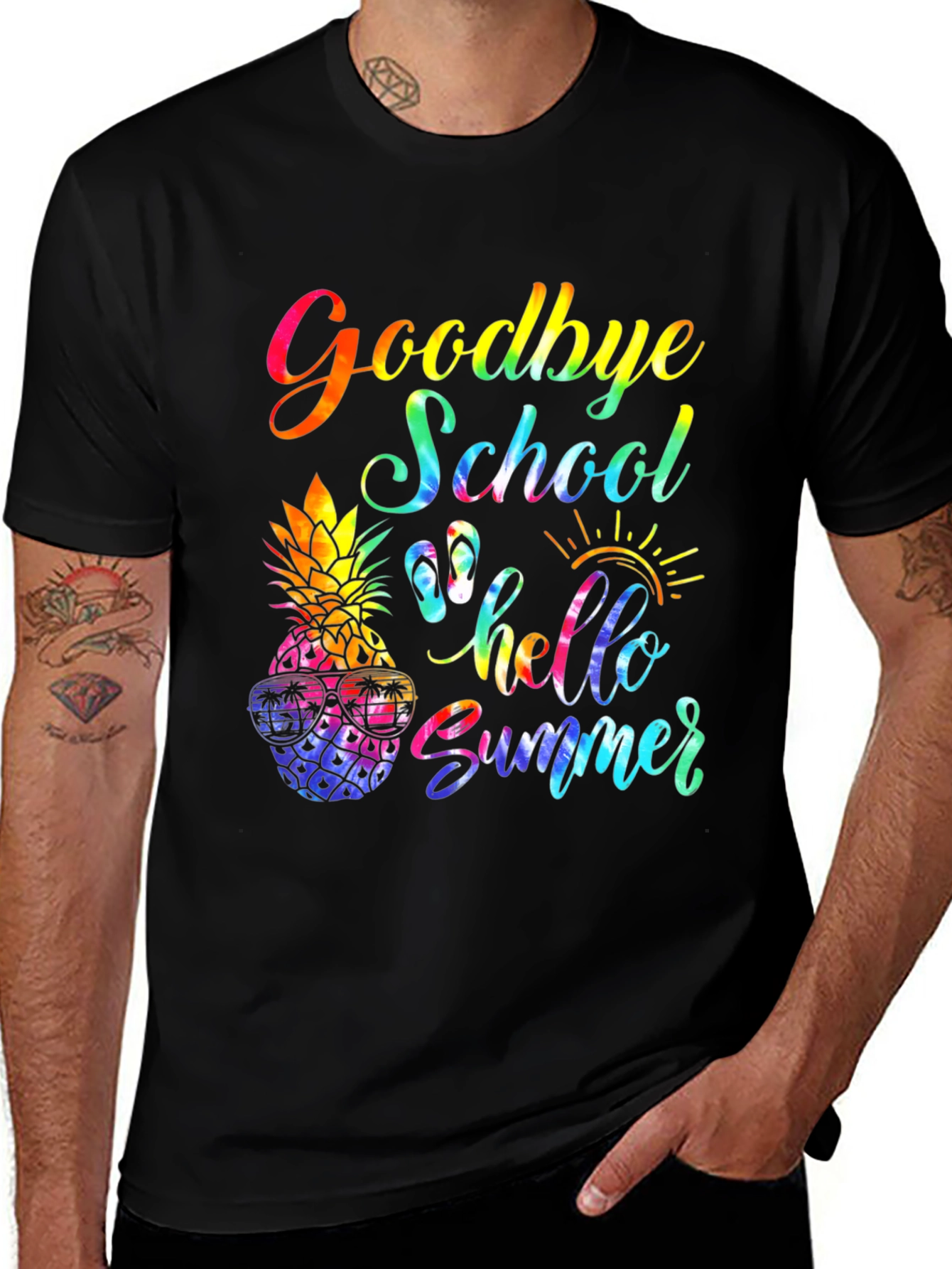 Variant 19 of Goodbye School Hello Summer T-Shirt