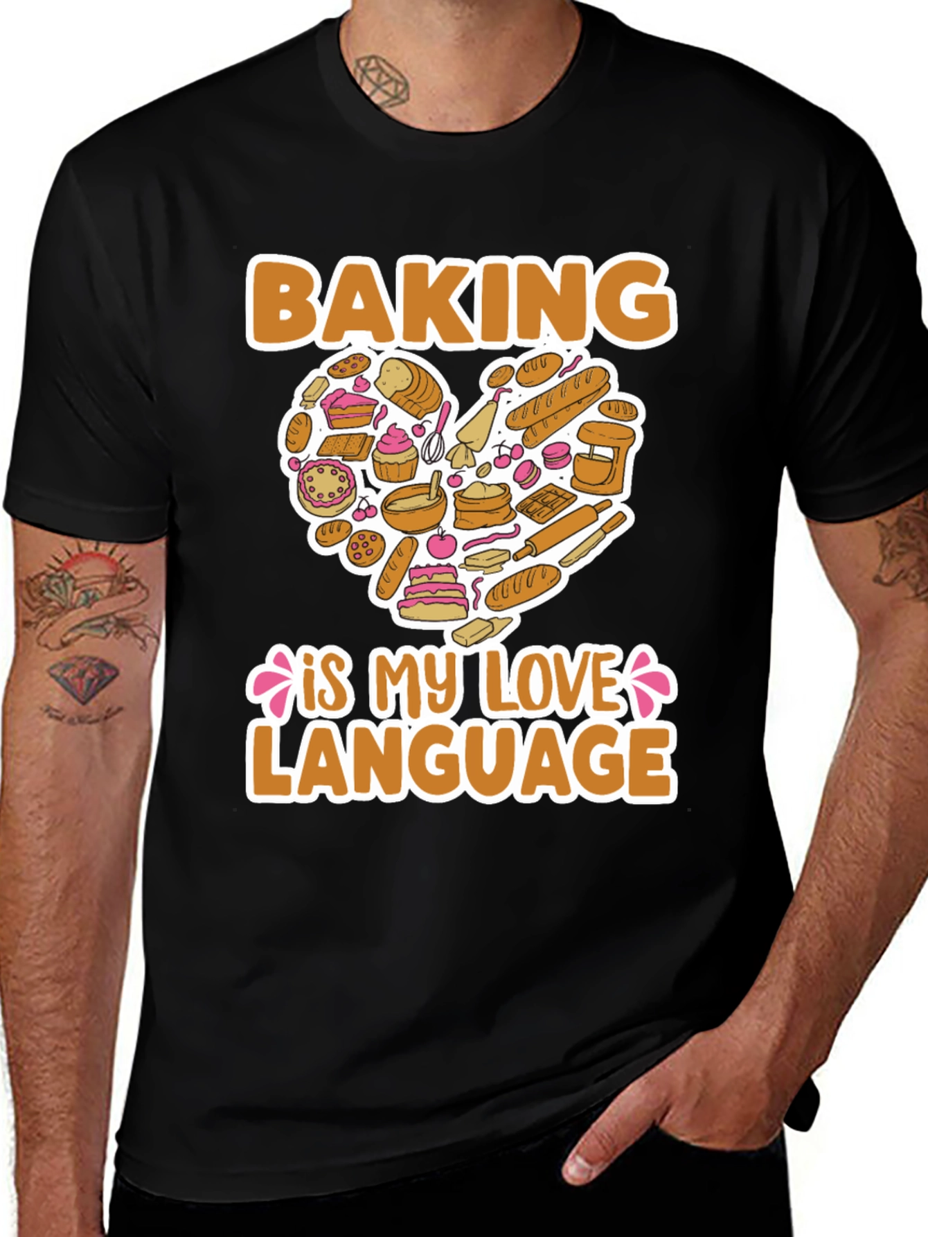 Variant 19 of Baking is My Love Language T-Shirt