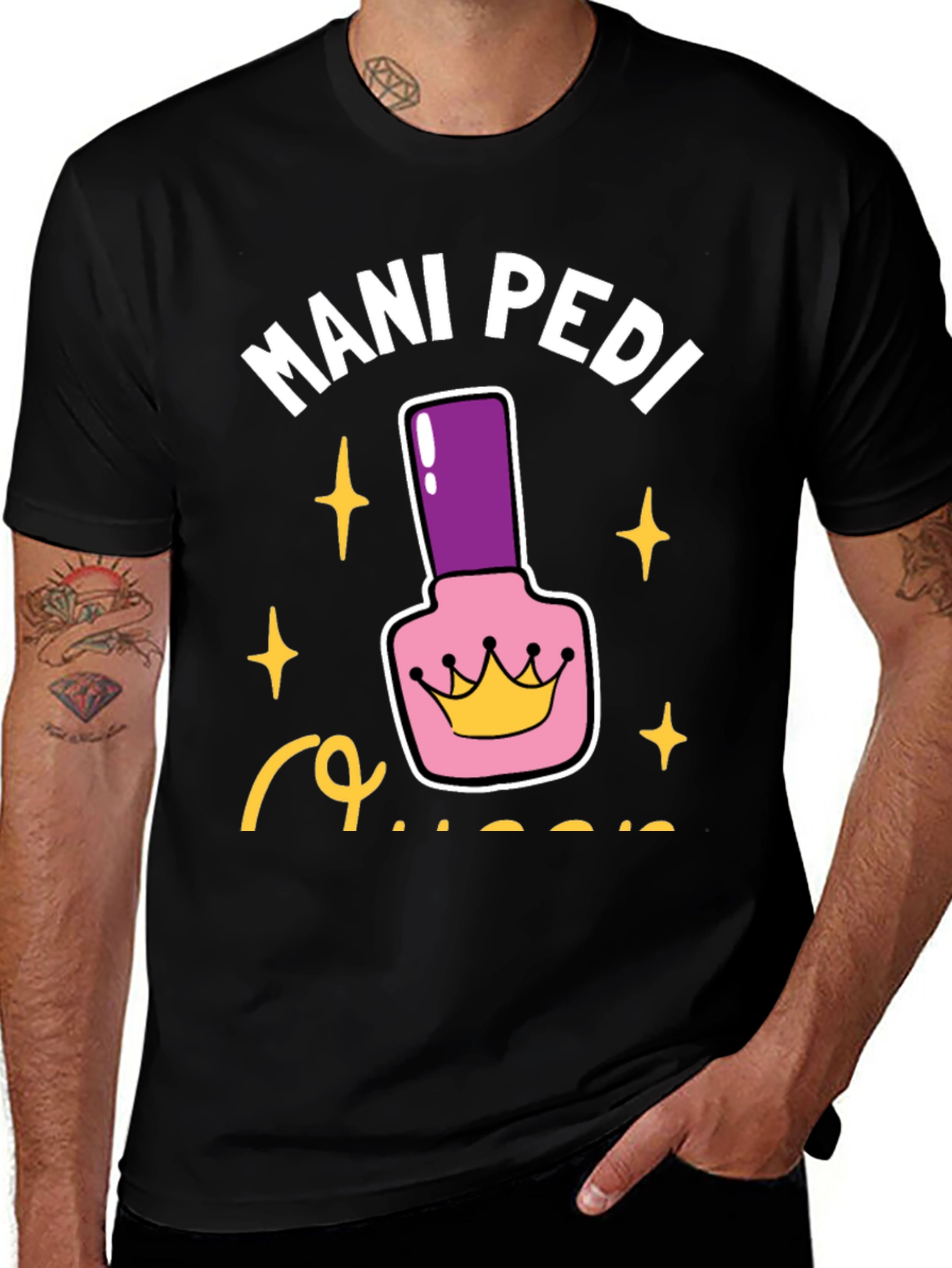 Mani Pedi Queen Graphic Tee