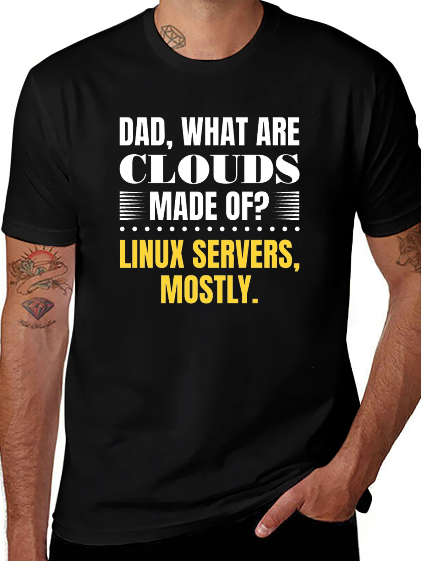 Dad What are Clouds Made of T-Shirt