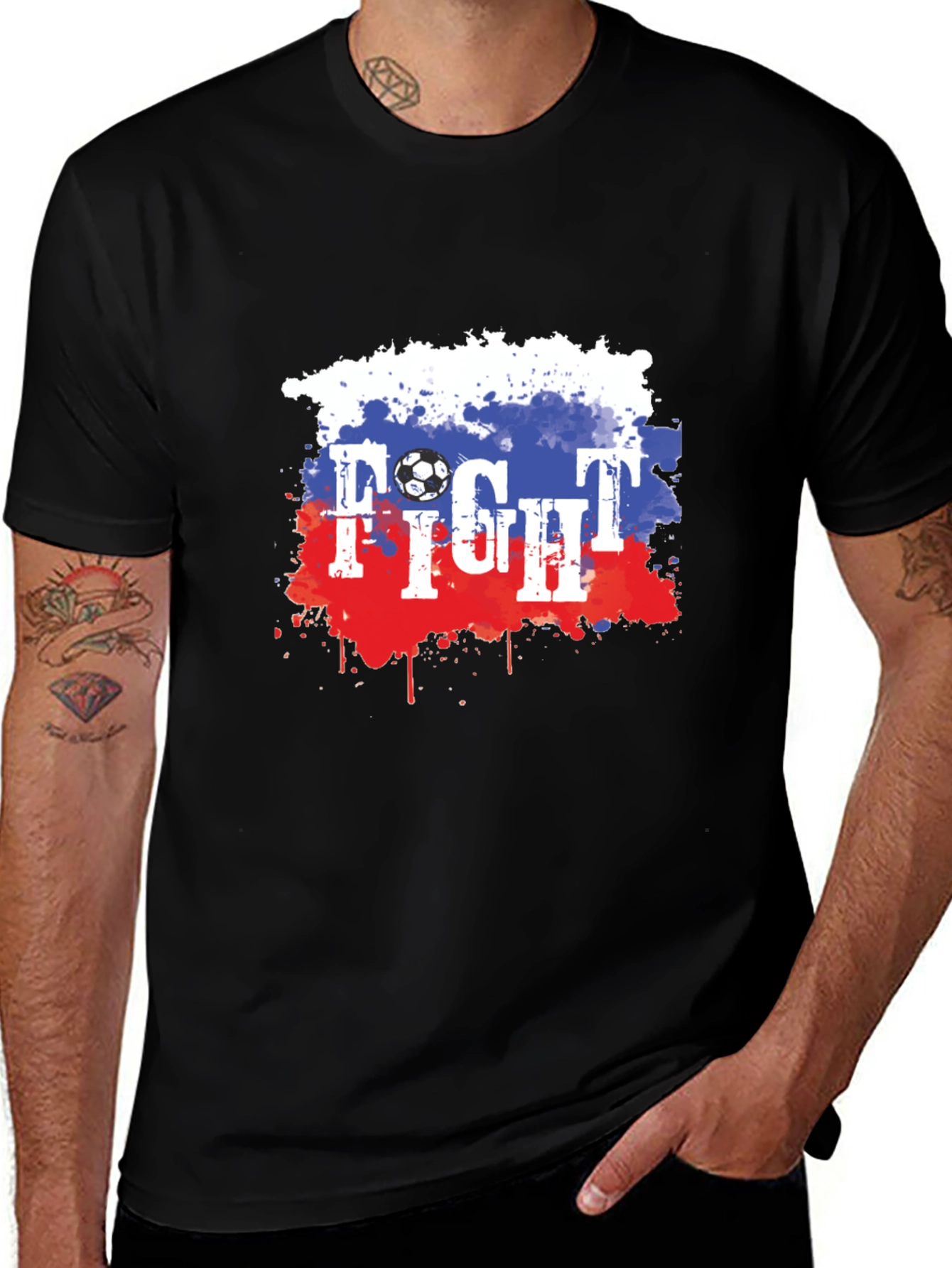 Russia Soccer Fight T-Shirt