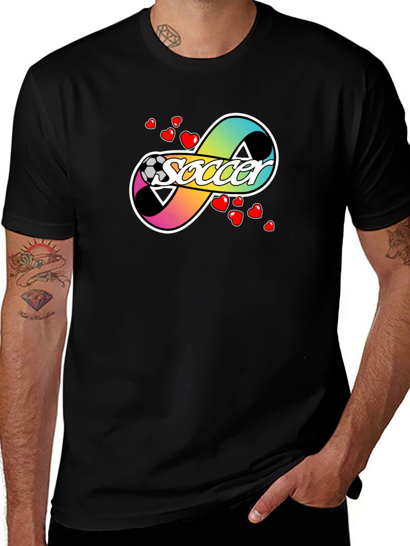 Variant 28 of Soccer Infinity Love T-Shirt