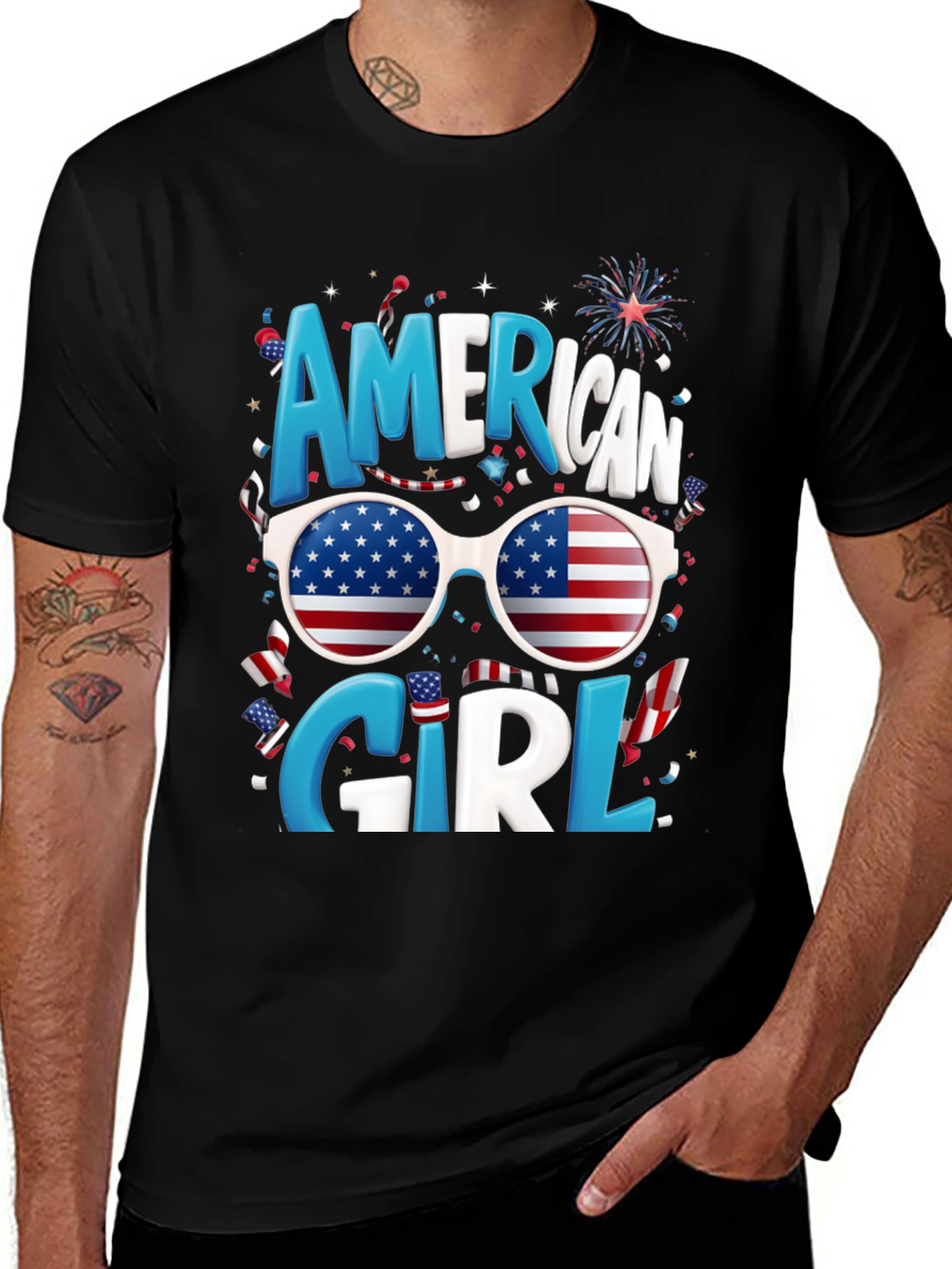 American Girl Patriotic T-Shirt