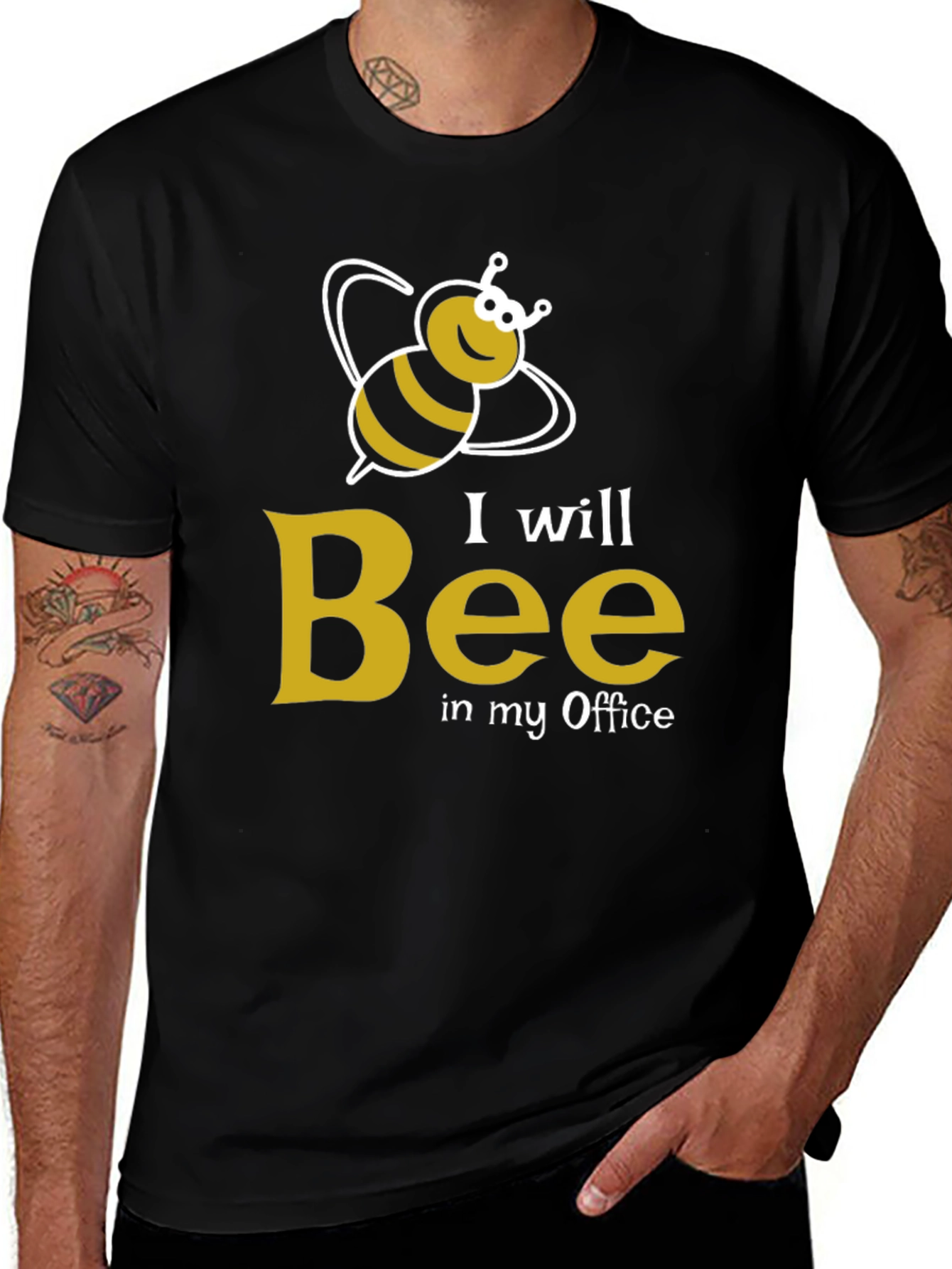 I Will Bee In My Office Graphic Tee