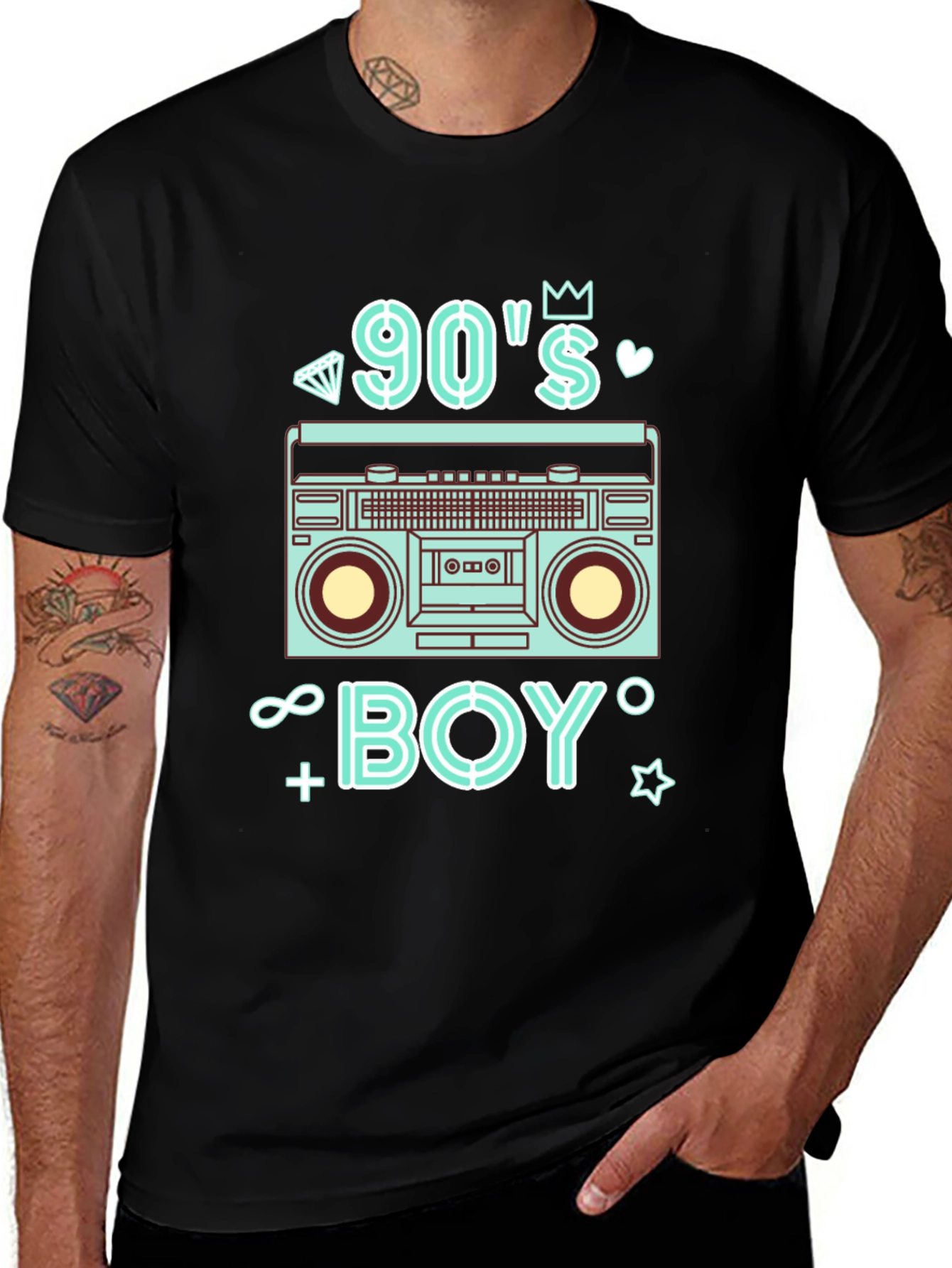 Variant 15 of 90's Boy Graphic Tee
