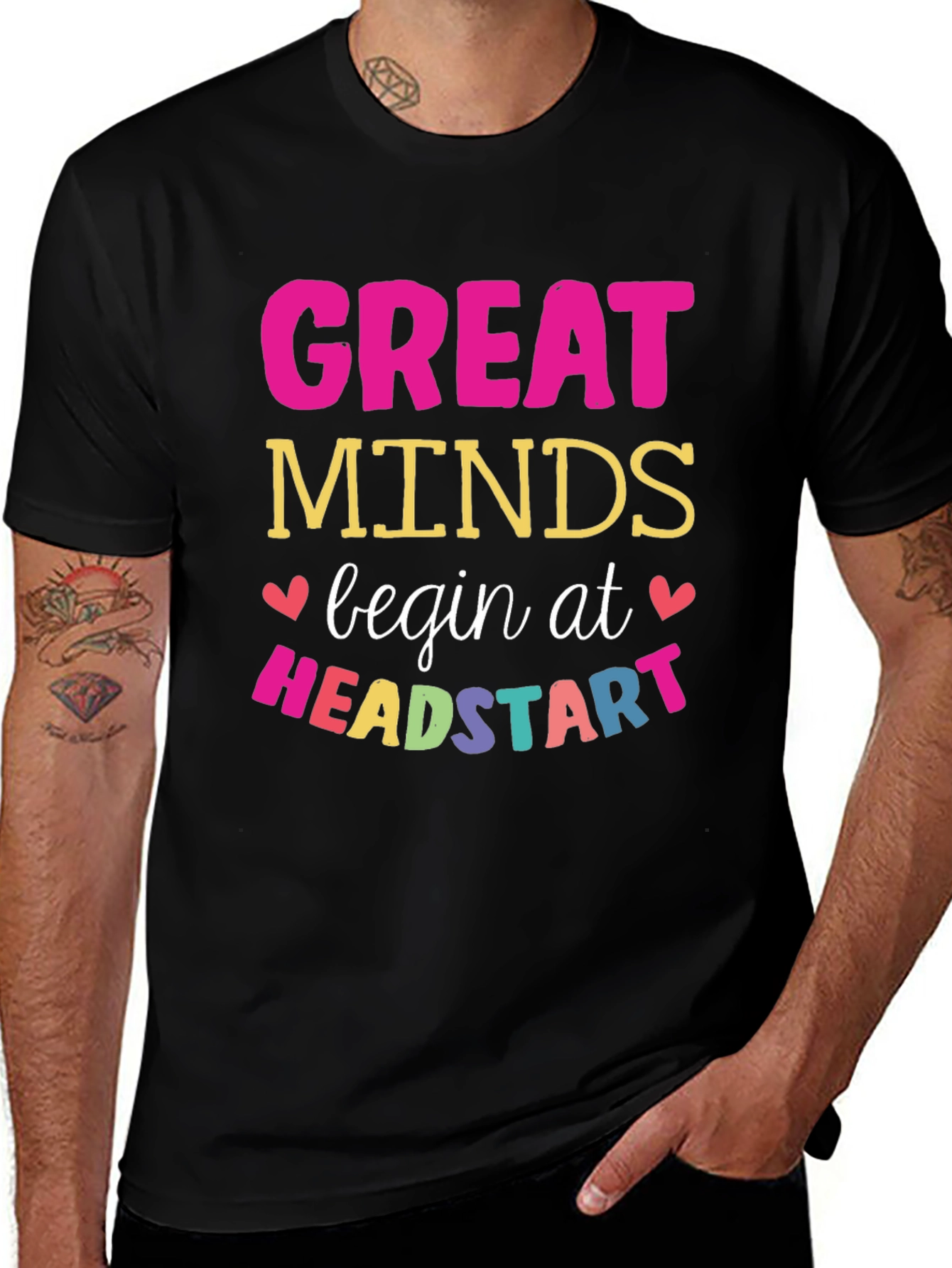 Great Minds Begin at Head Start T-Shirt