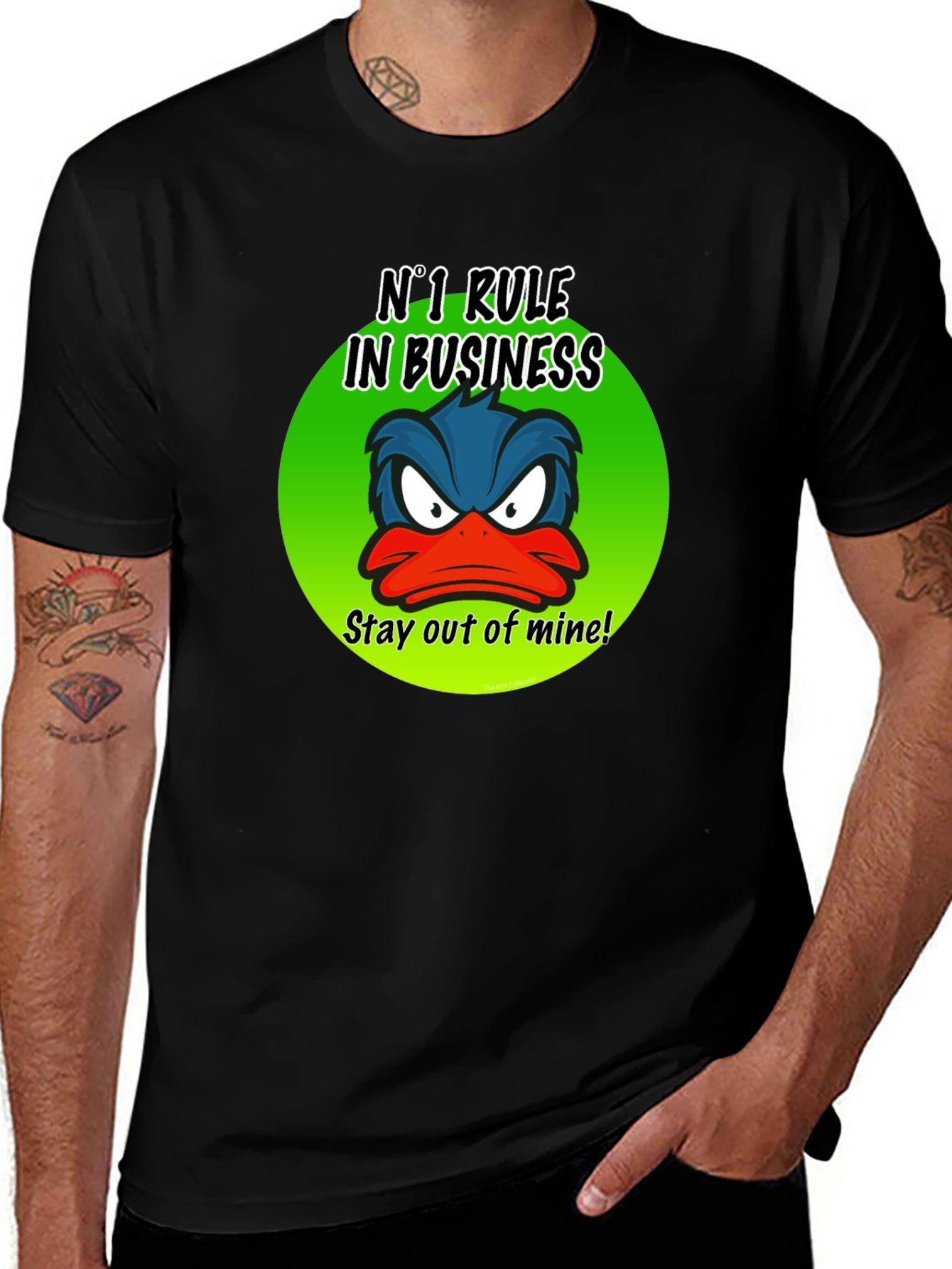 Variant 3 of Funny Business Rule T-Shirt - Stay Out of Mine!