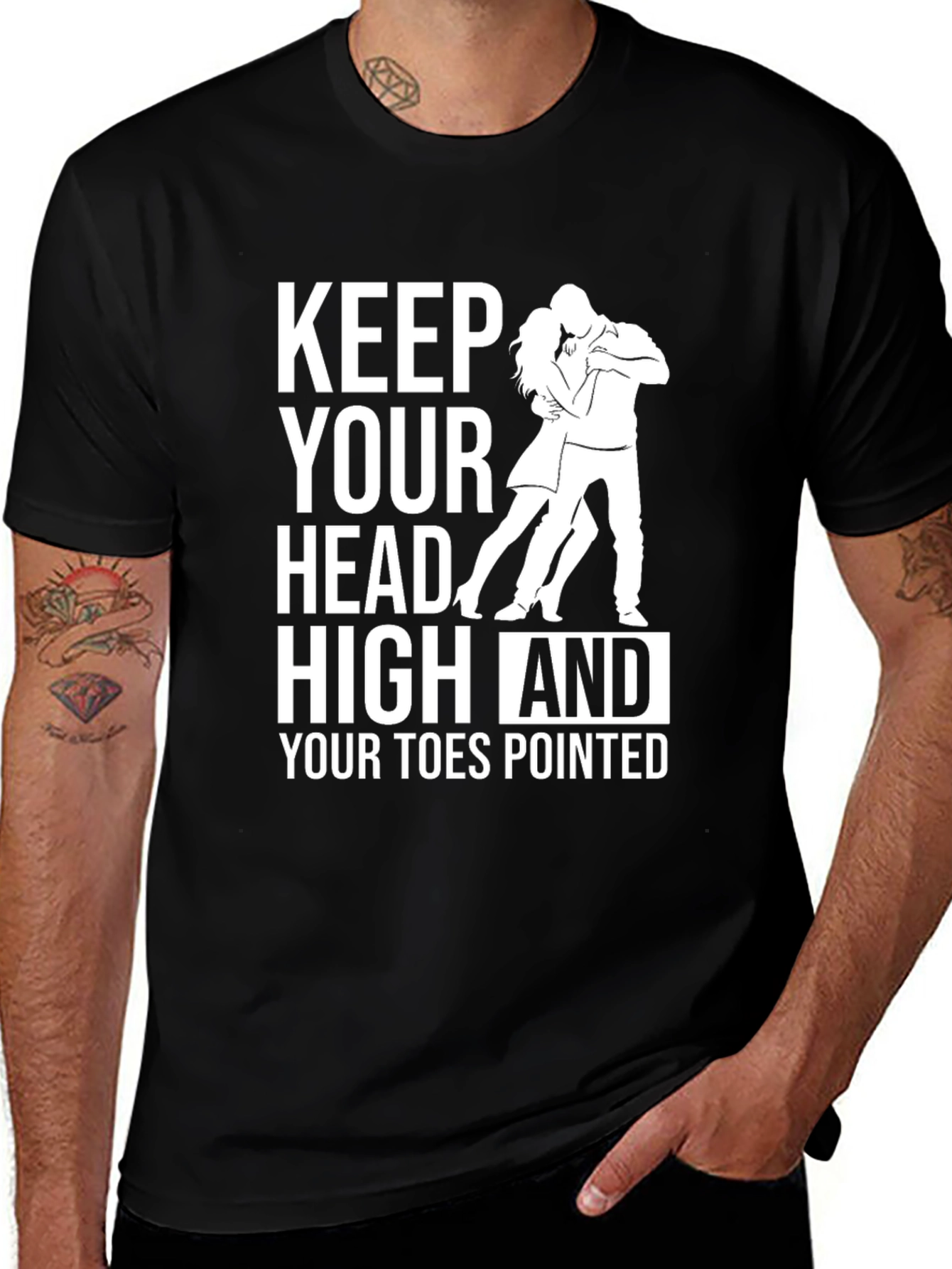 Variant 27 of Keep Your Head High Graphic Tee