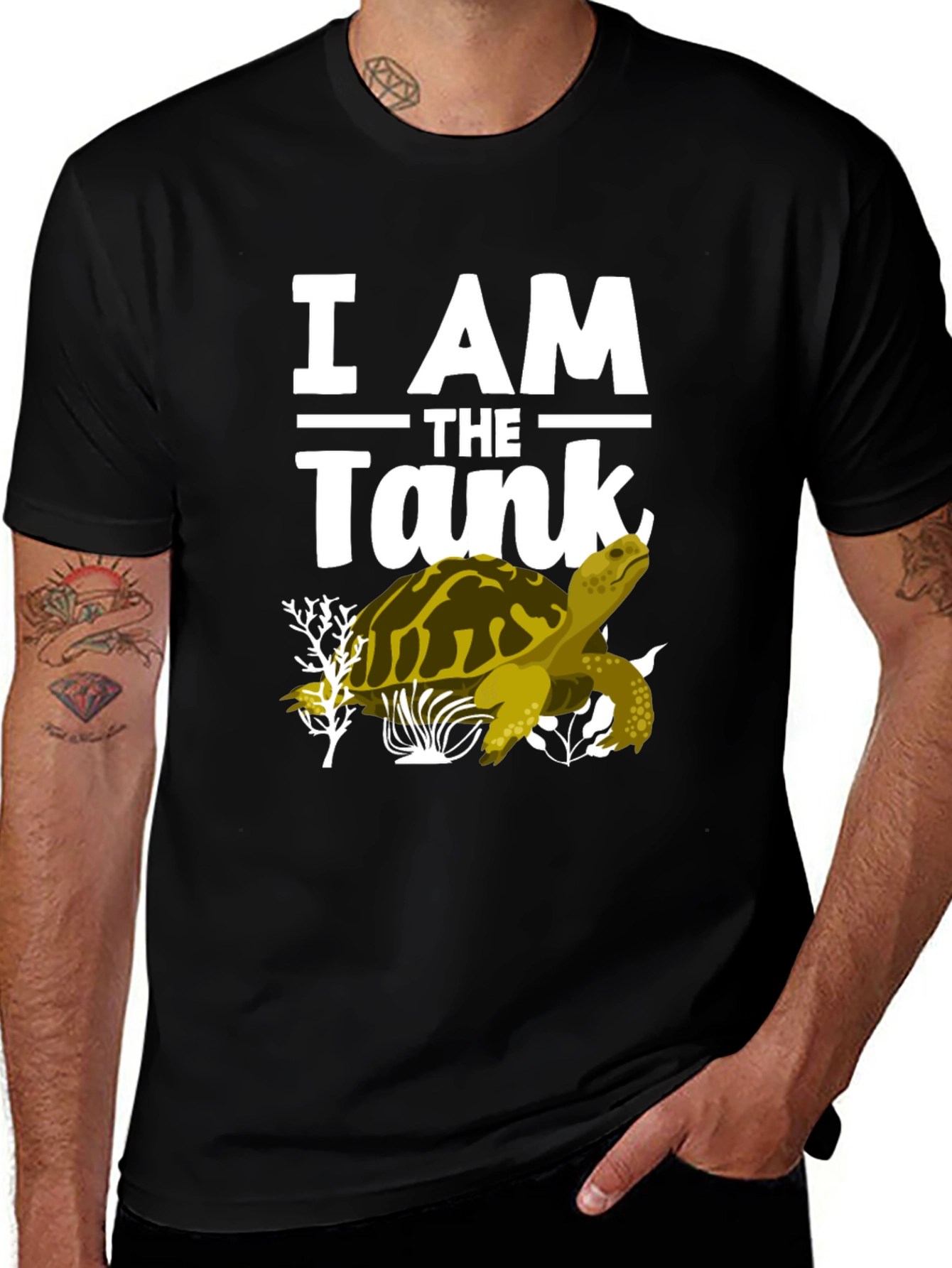 Variant 13 of I am the Tank Turtle T-Shirt