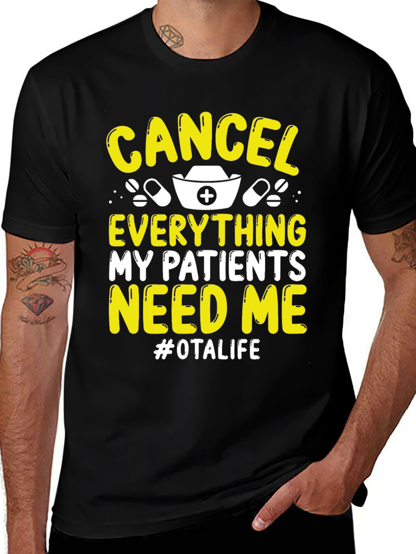 Variant 2 of Cancel Everything OTA Life Graphic Tee