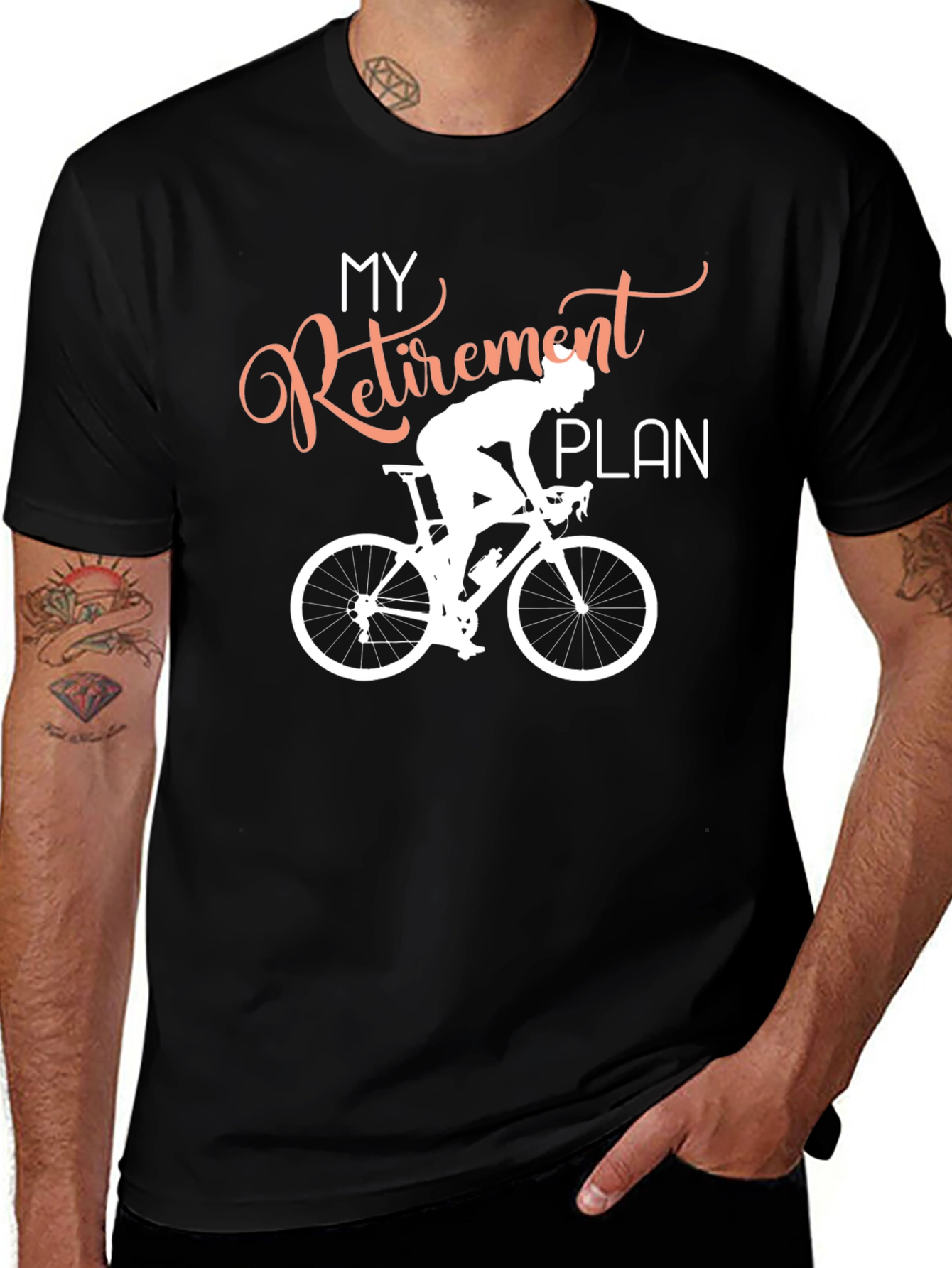Variant 23 of My Retirement Plan Biking T-Shirt