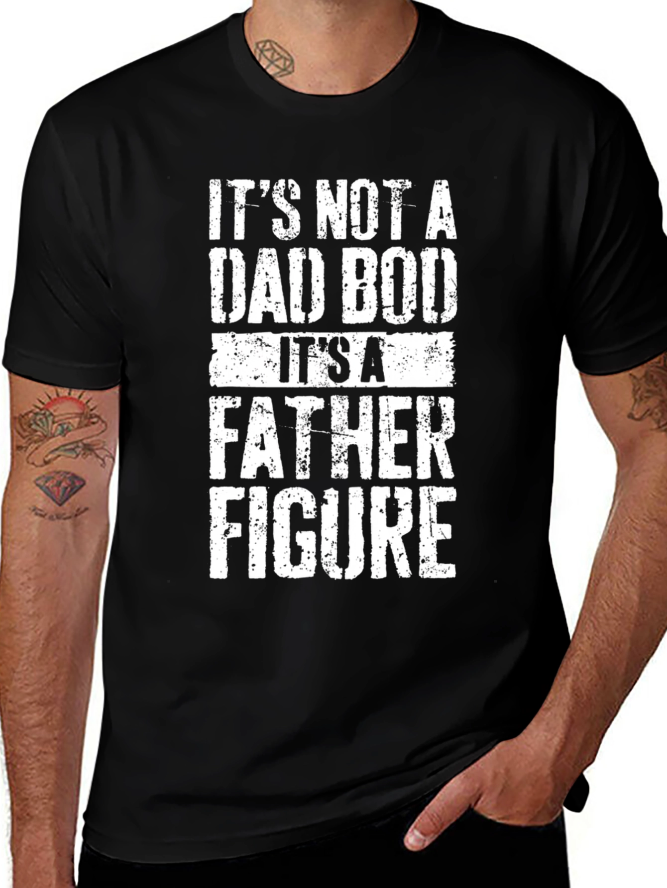 Variant 20 of It's Not a Dad Bod - Father Figure Graphic Tee