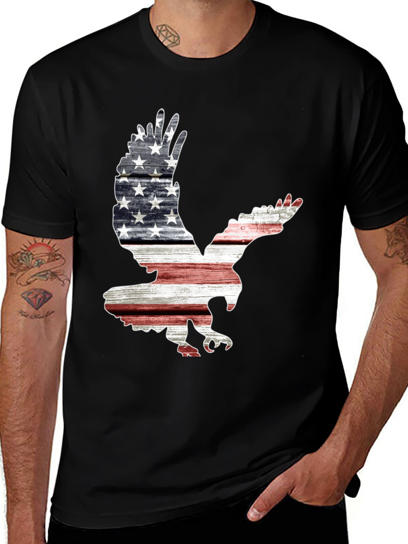 Variant 29 of Patriotic Eagle T-Shirt