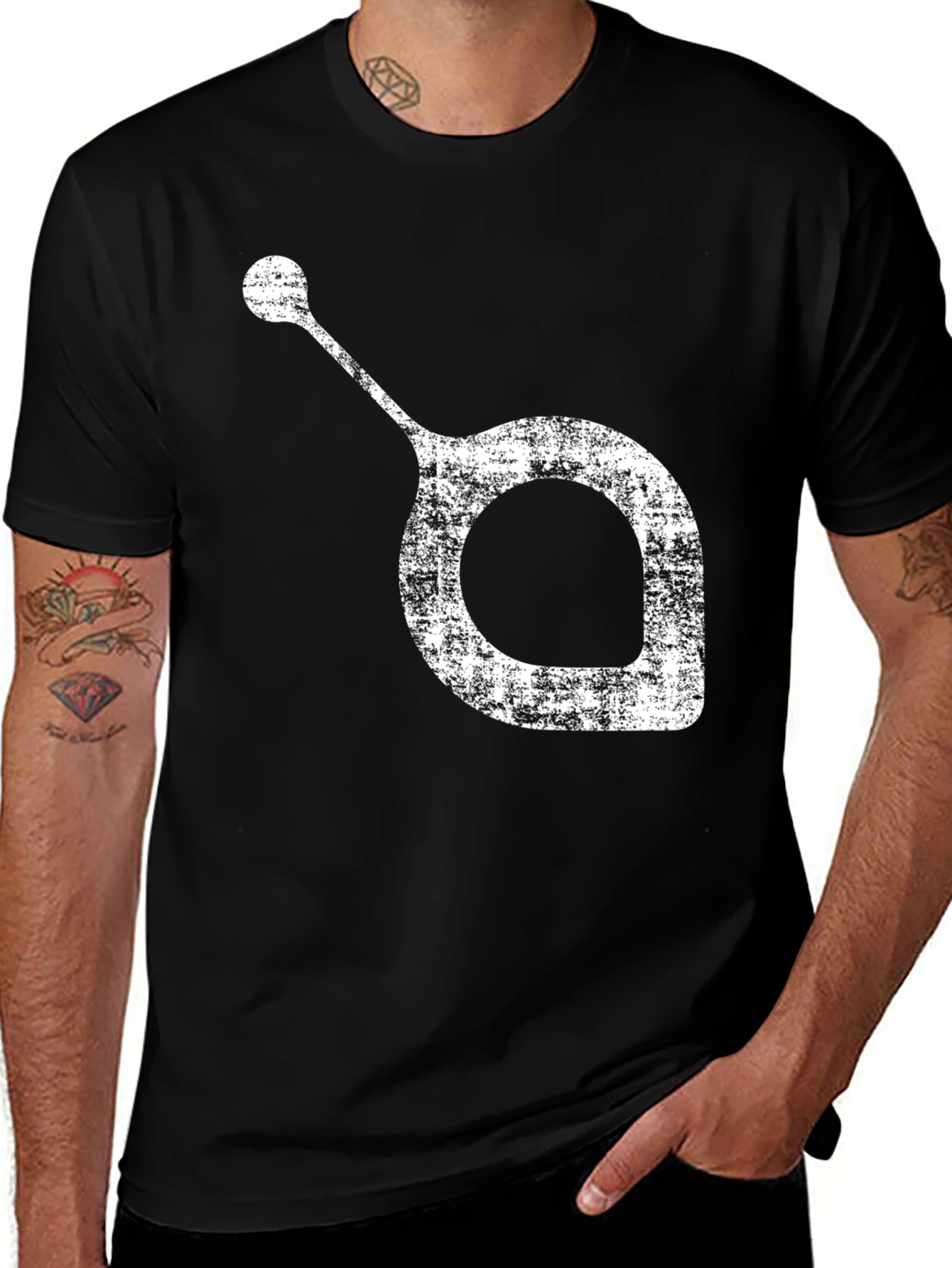 Variant 22 of Abstract Graphic Print T-Shirt - Modern Minimalist Tee