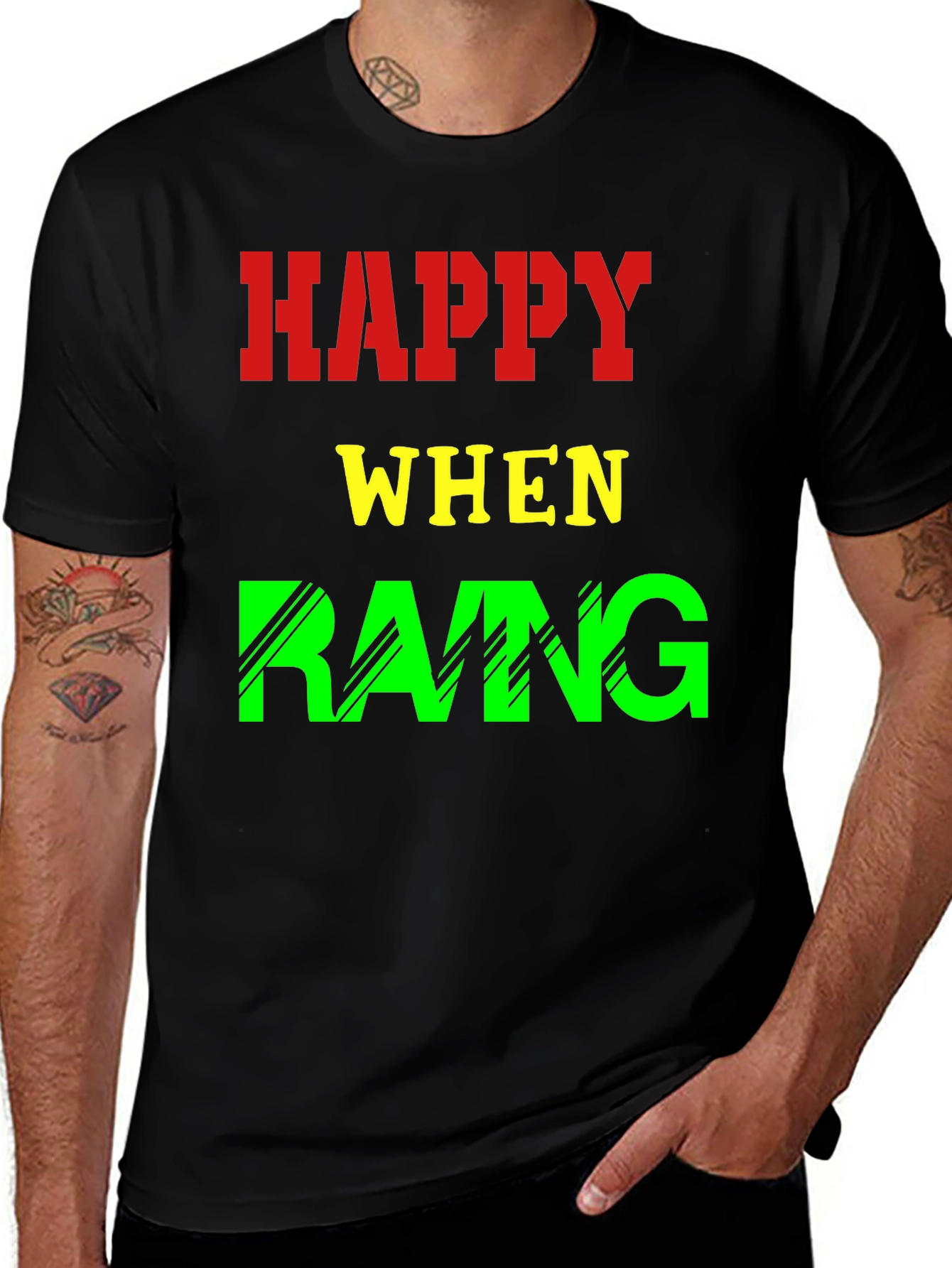 Variant 16 of Happy When Ranging Graphic Tee