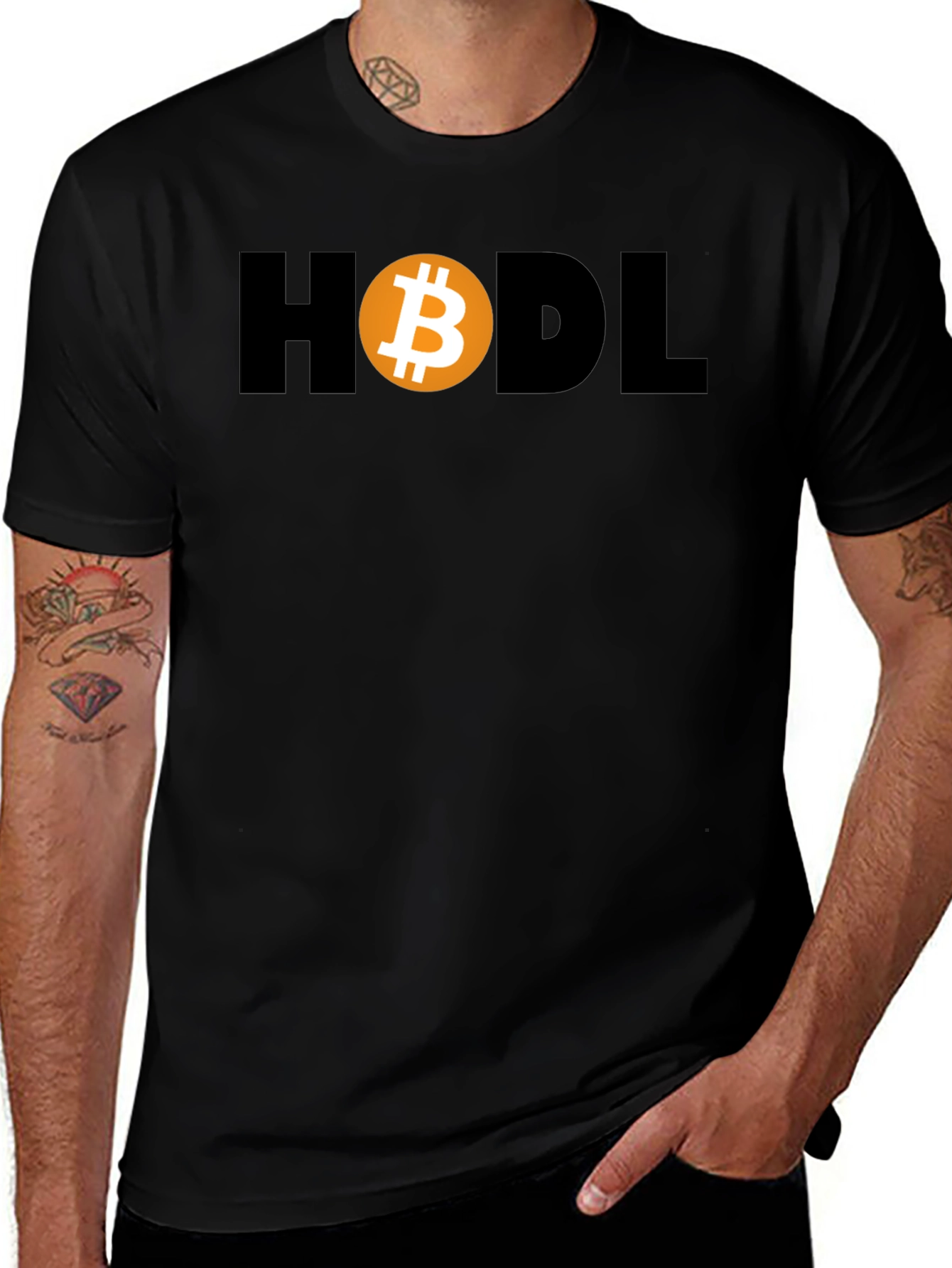 Variant 21 of HODL Bitcoin Crypto T-Shirt