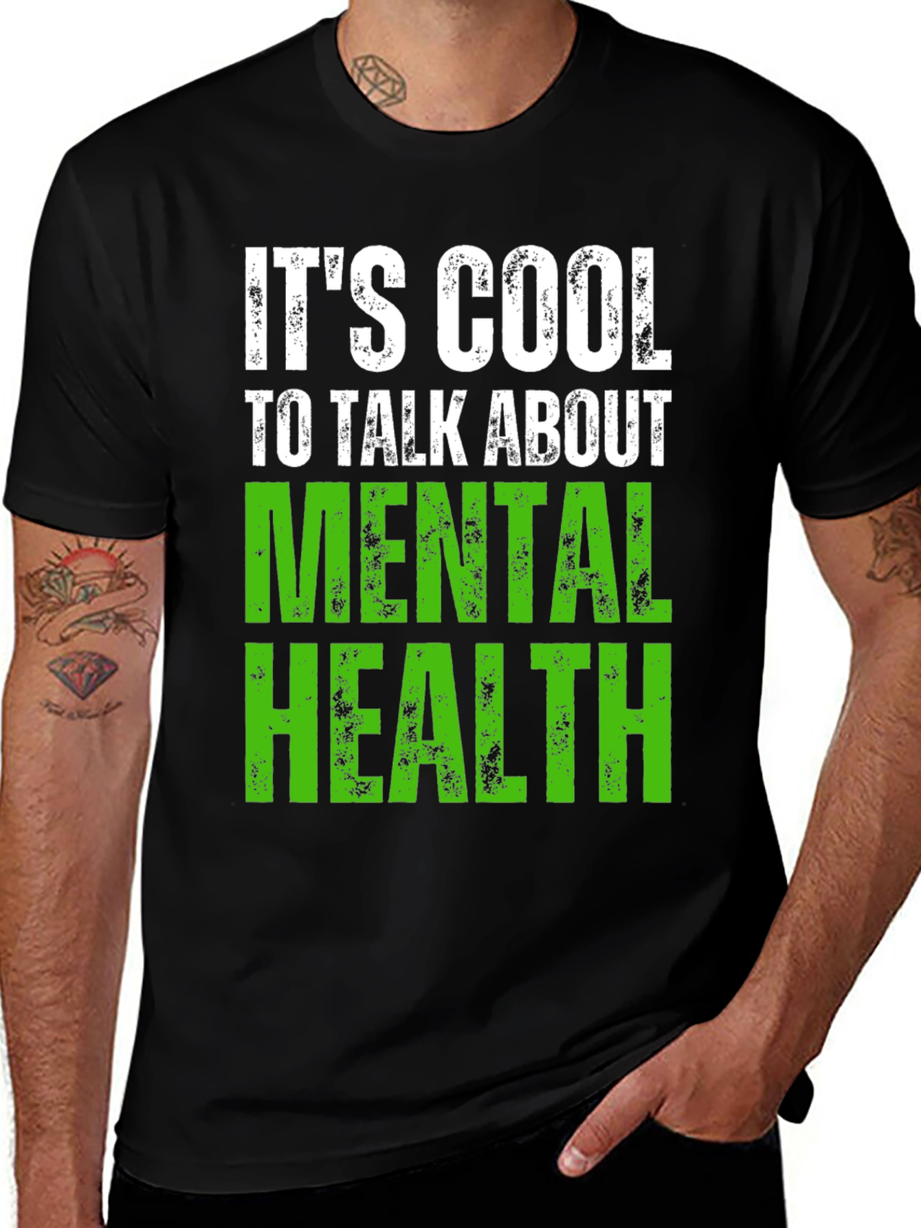Variant 14 of It's Cool To Talk About Mental Health T-Shirt