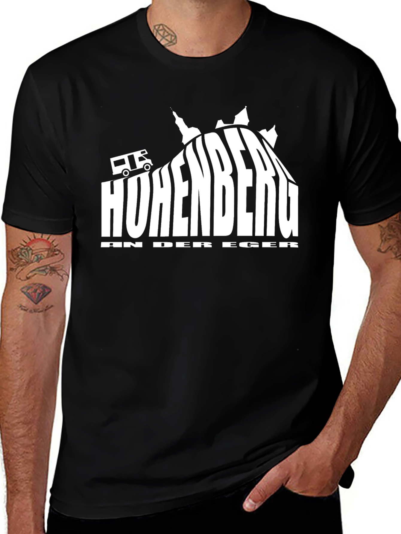 Hohenberg an der Eger T-Shirt - Camper Van Design