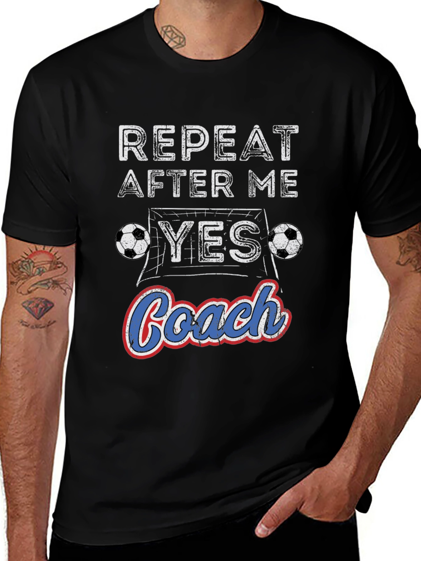 Variant 19 of Repeat After Me Yes Coach T-Shirt