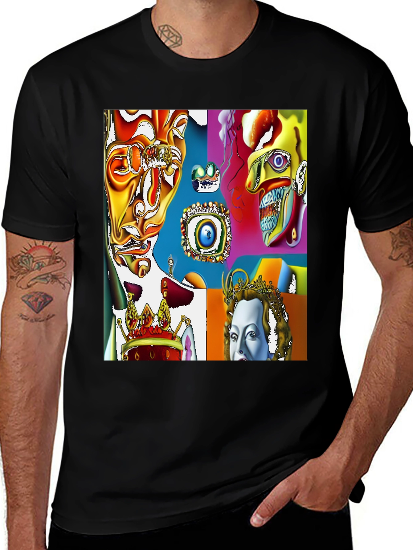 Variant 15 of Surreal Art T-Shirt: Bold Graphic Tee