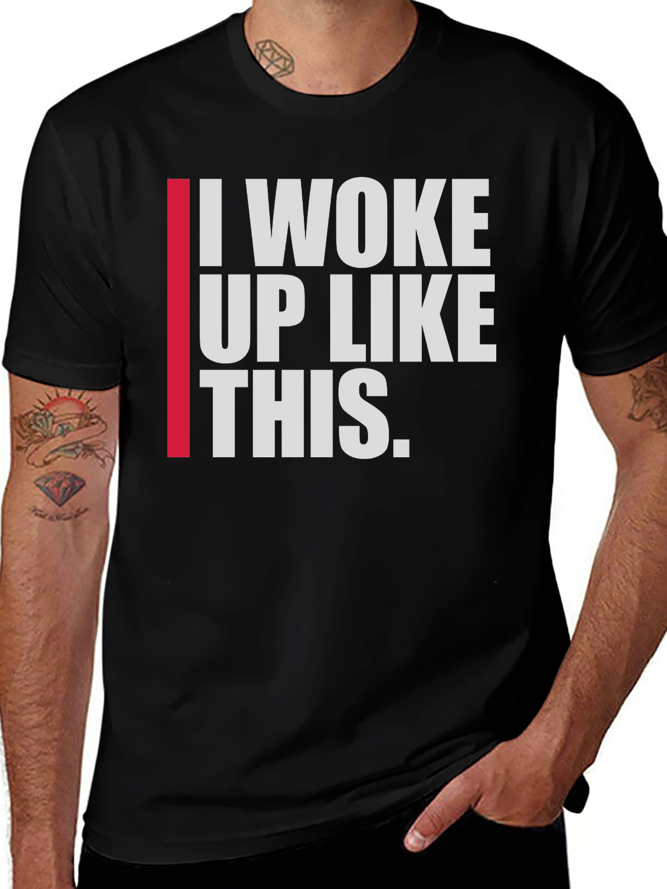 Variant 11 of I Woke Up Like This Men's T-Shirt
