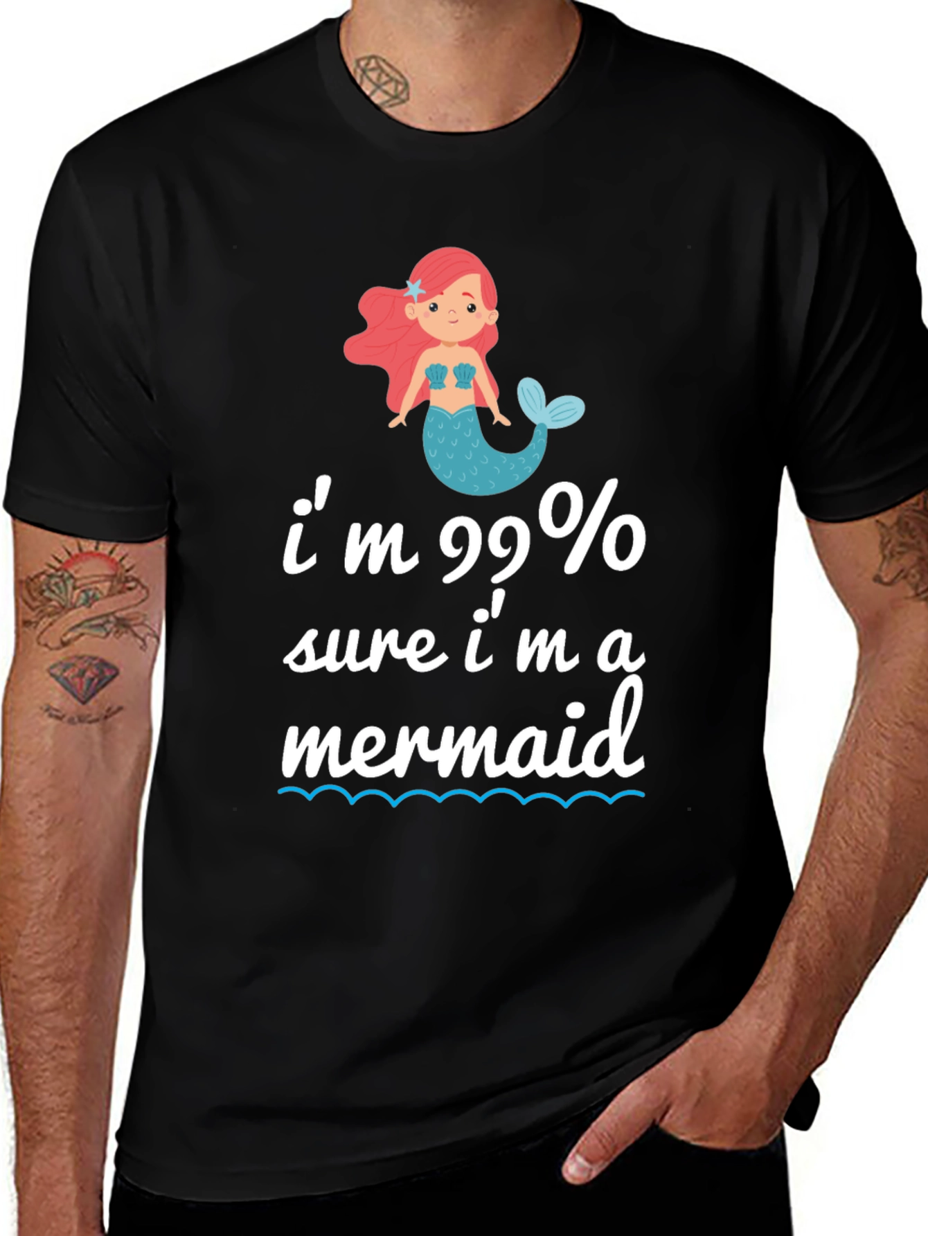 Variant 30 of I'm 99% Sure I'm A Mermaid T-Shirt