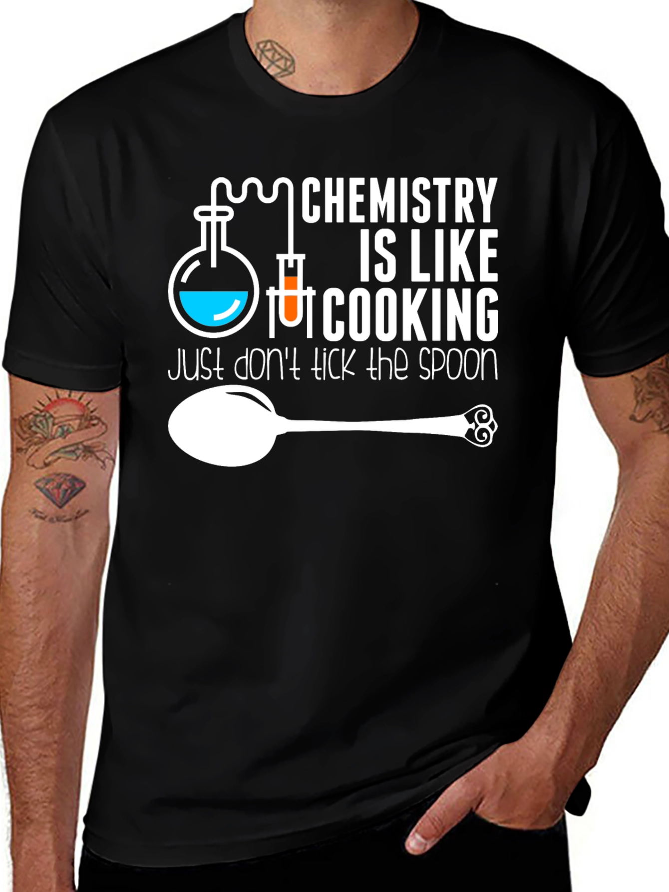 Variant 24 of Chemistry is Like Cooking Graphic Tee