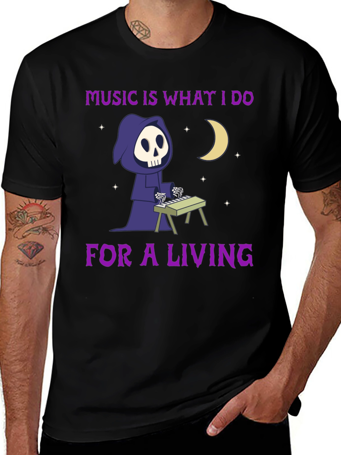 Variant 20 of Music is What I Do For a Living T-Shirt
