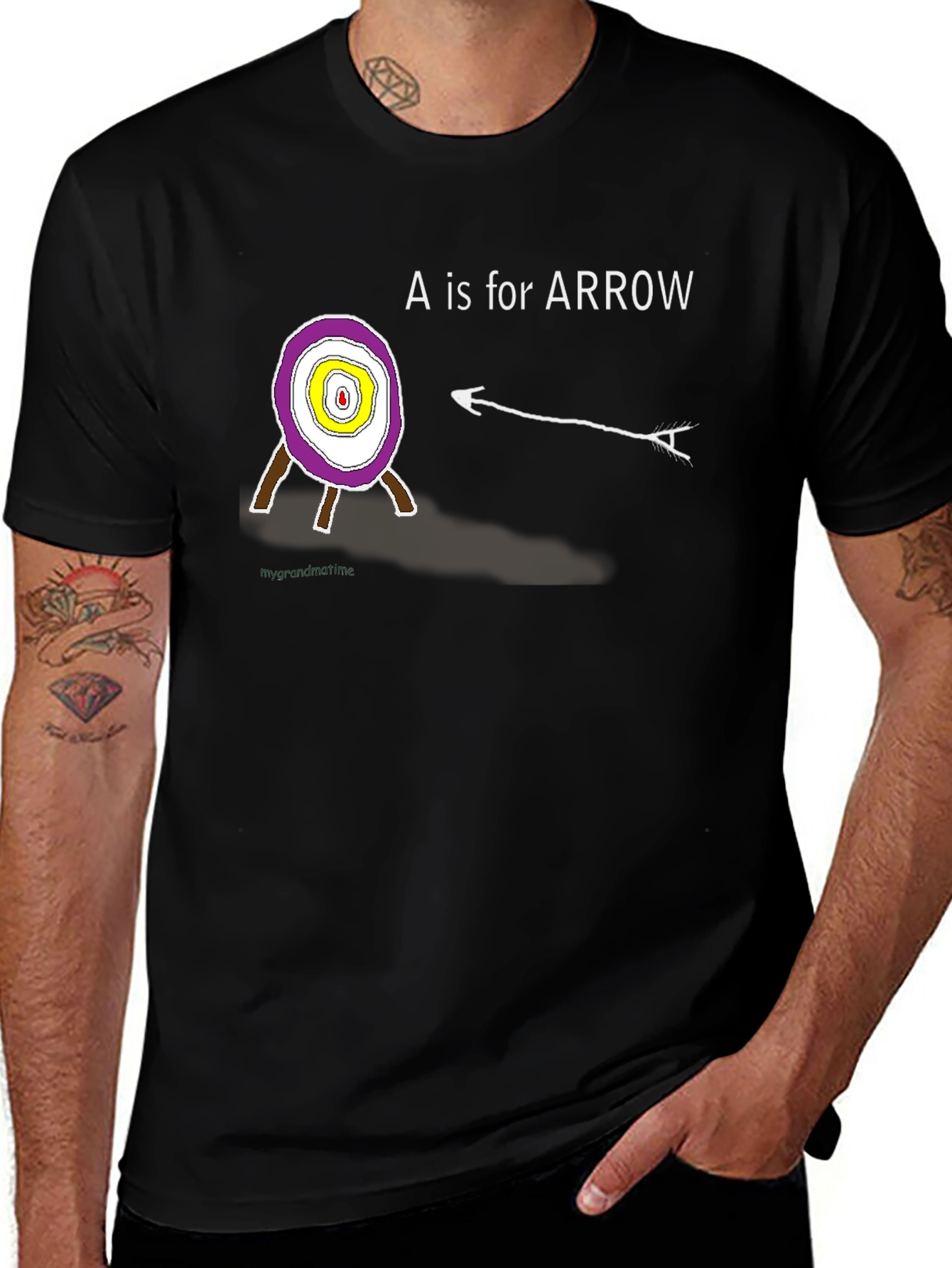 Variant 29 of A is for Arrow T-Shirt