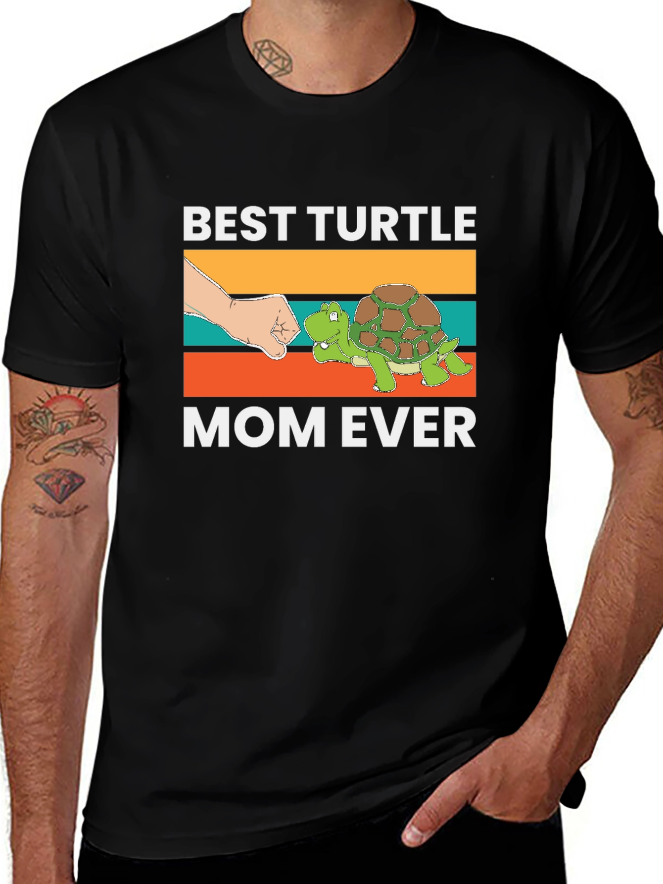 Variant 28 of Best Turtle Mom Ever T-Shirt