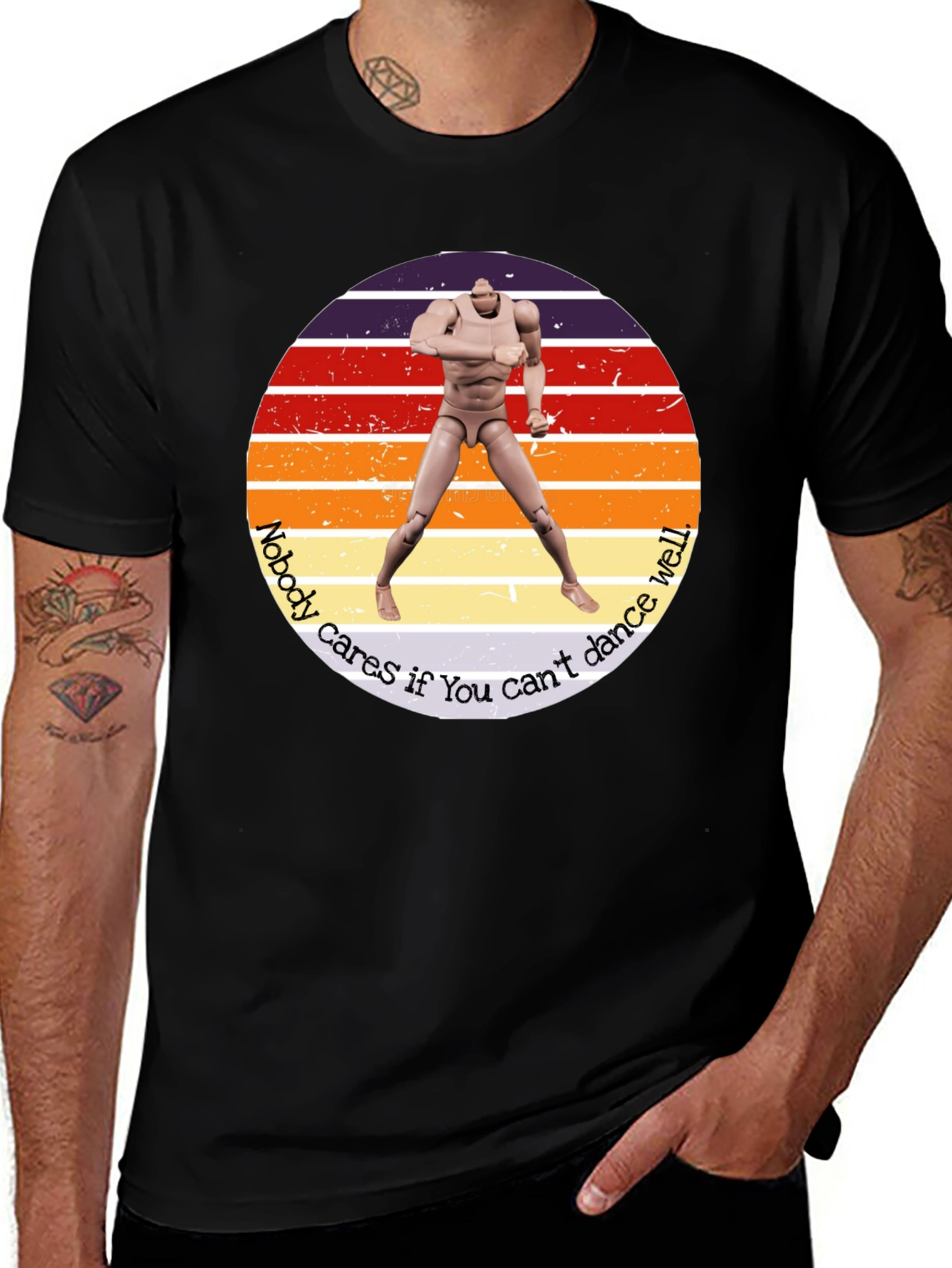 Variant 5 of Funny Dance T-Shirt: Nobody Cares If You Can't Dance Well