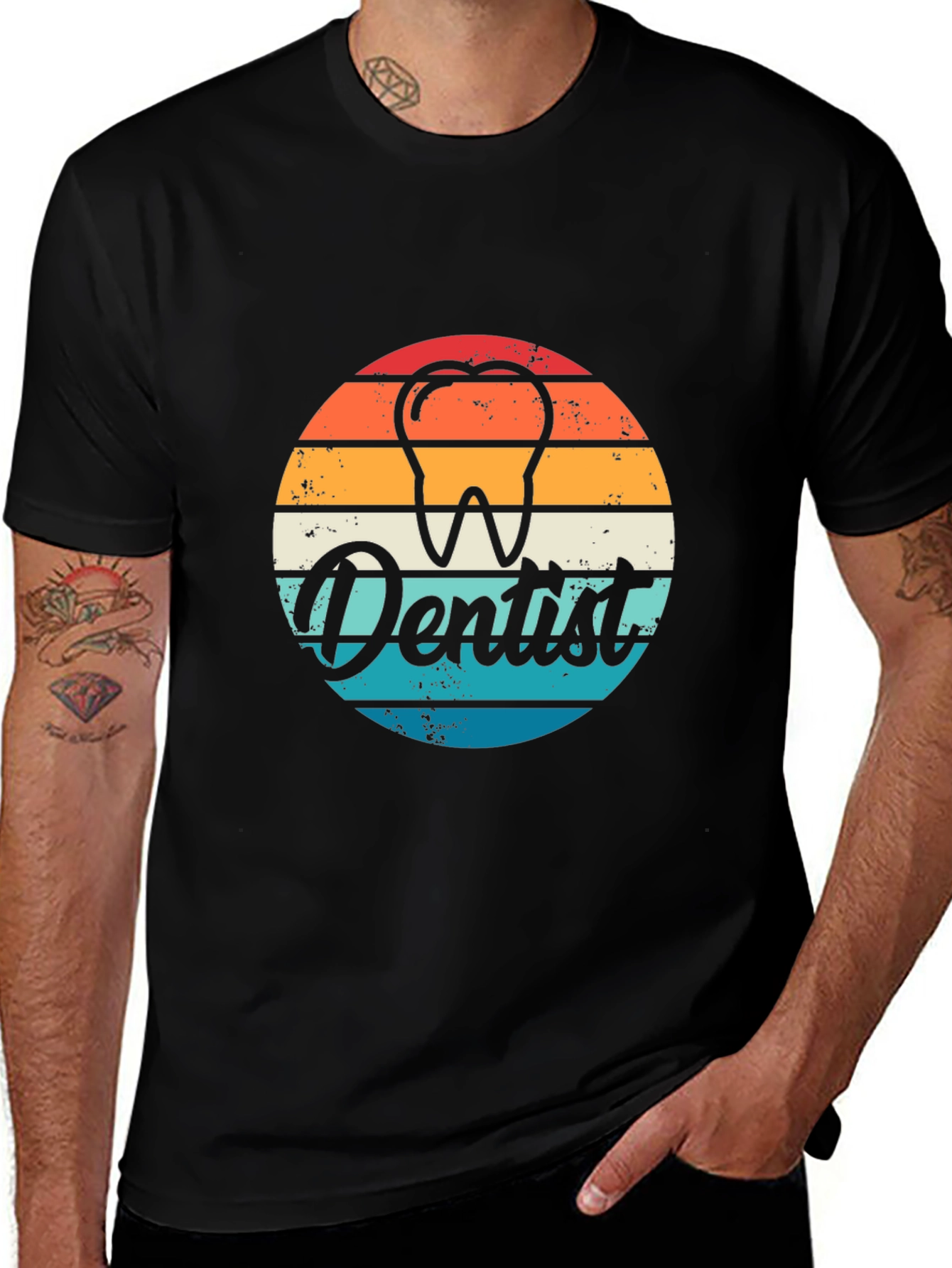 Retro Dentist T-Shirt - Vintage Style Dental Tee