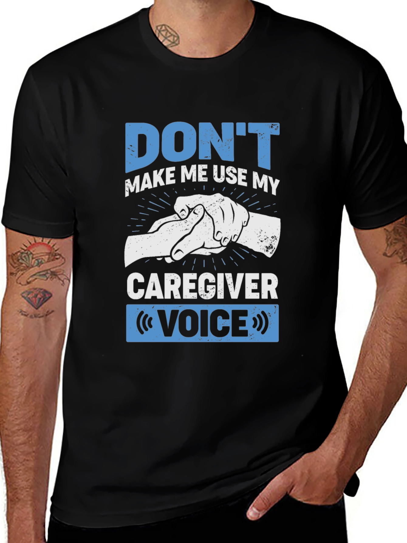 Variant 22 of Caregiver Voice Graphic T-Shirt