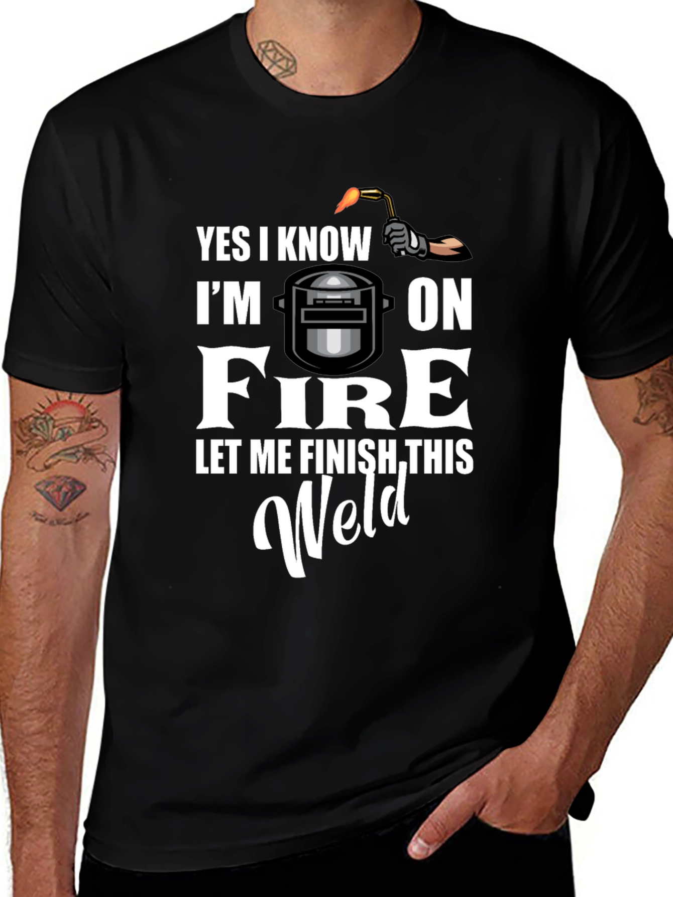 Variant 19 of Yes I Know I'm On Fire T-Shirt