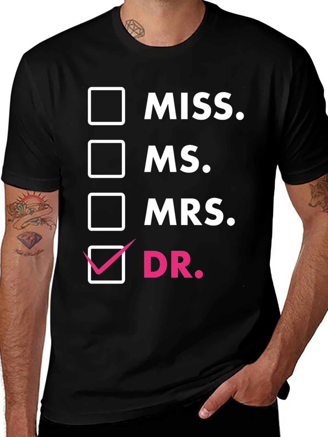 Doctor Title T-Shirt - Medical Graduation Gift