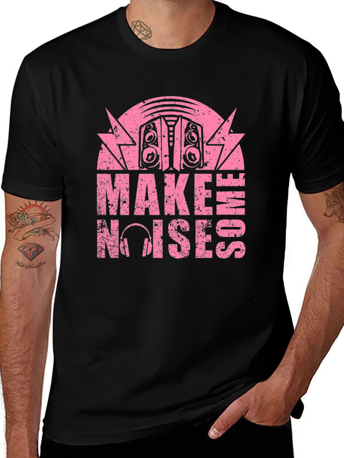 Make Some Noises Graphic T-Shirt