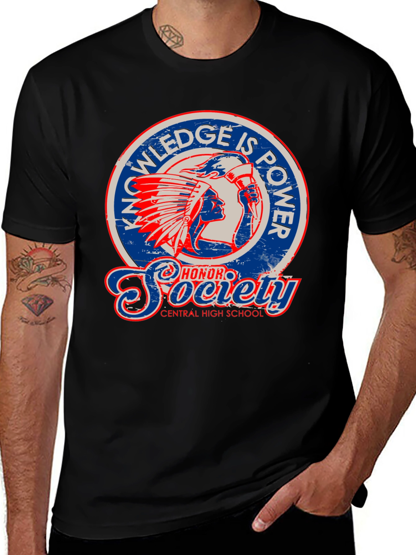Knowledge is Power T-Shirt - Honor Society Tee