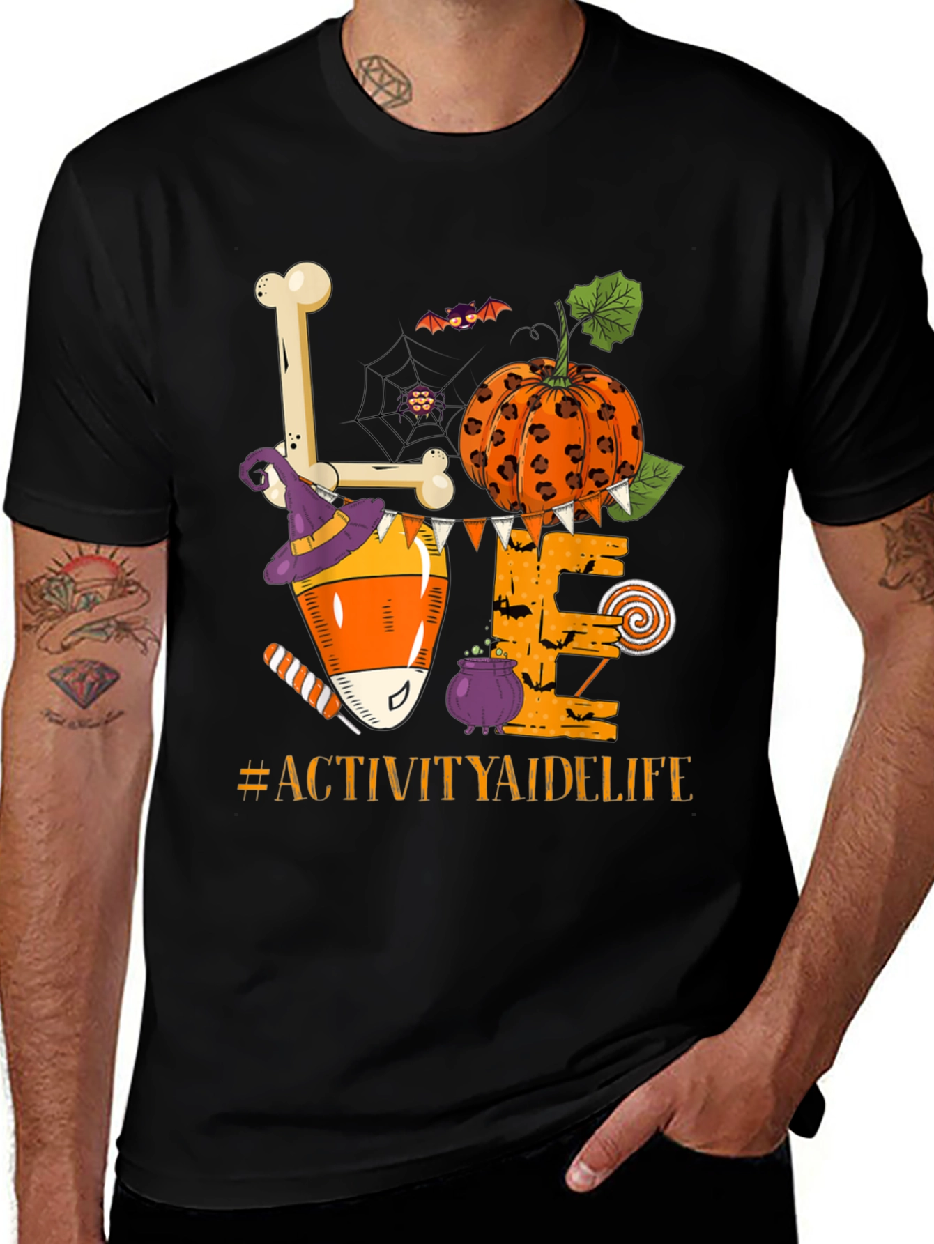 Halloween Love T-Shirt - Activity Aide Life Tee
